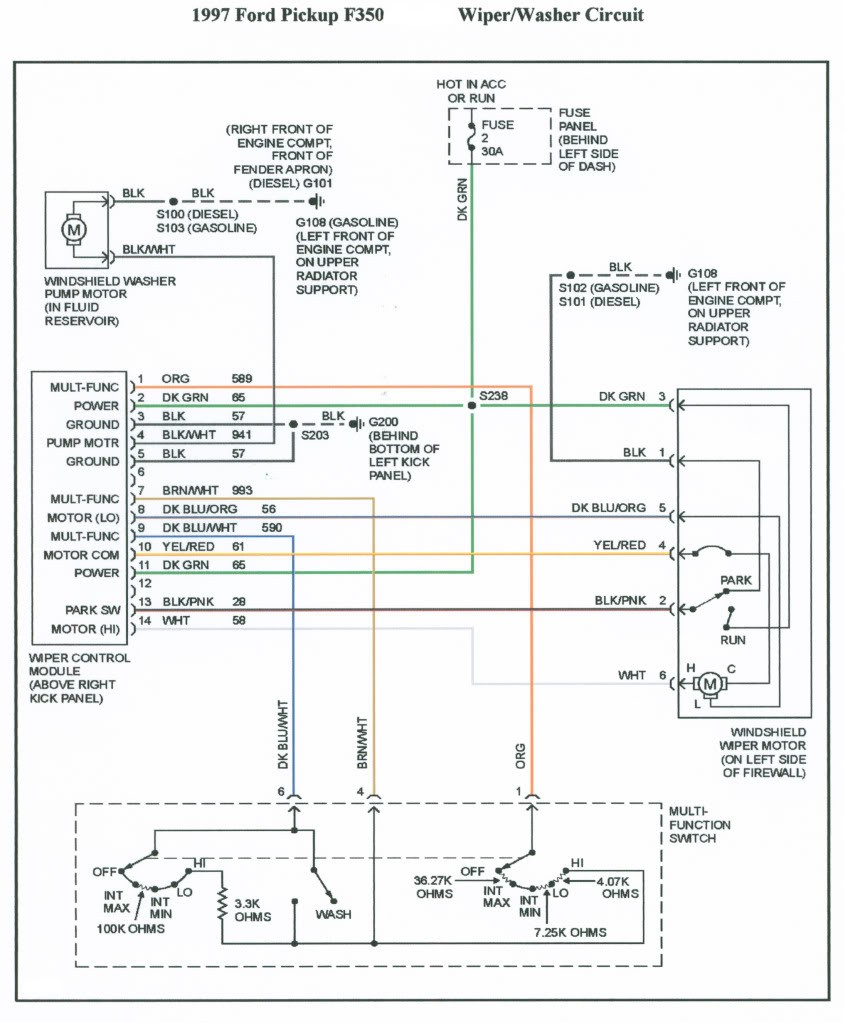 Wiring Diagram For 2002 Ford Taurus from mainetreasurechest.com
