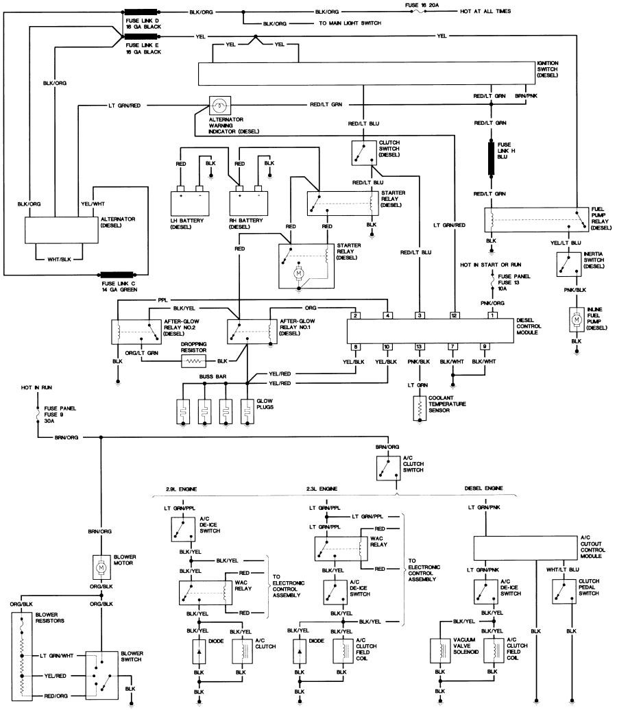 Ford Alternator Wiring Diagram from mainetreasurechest.com