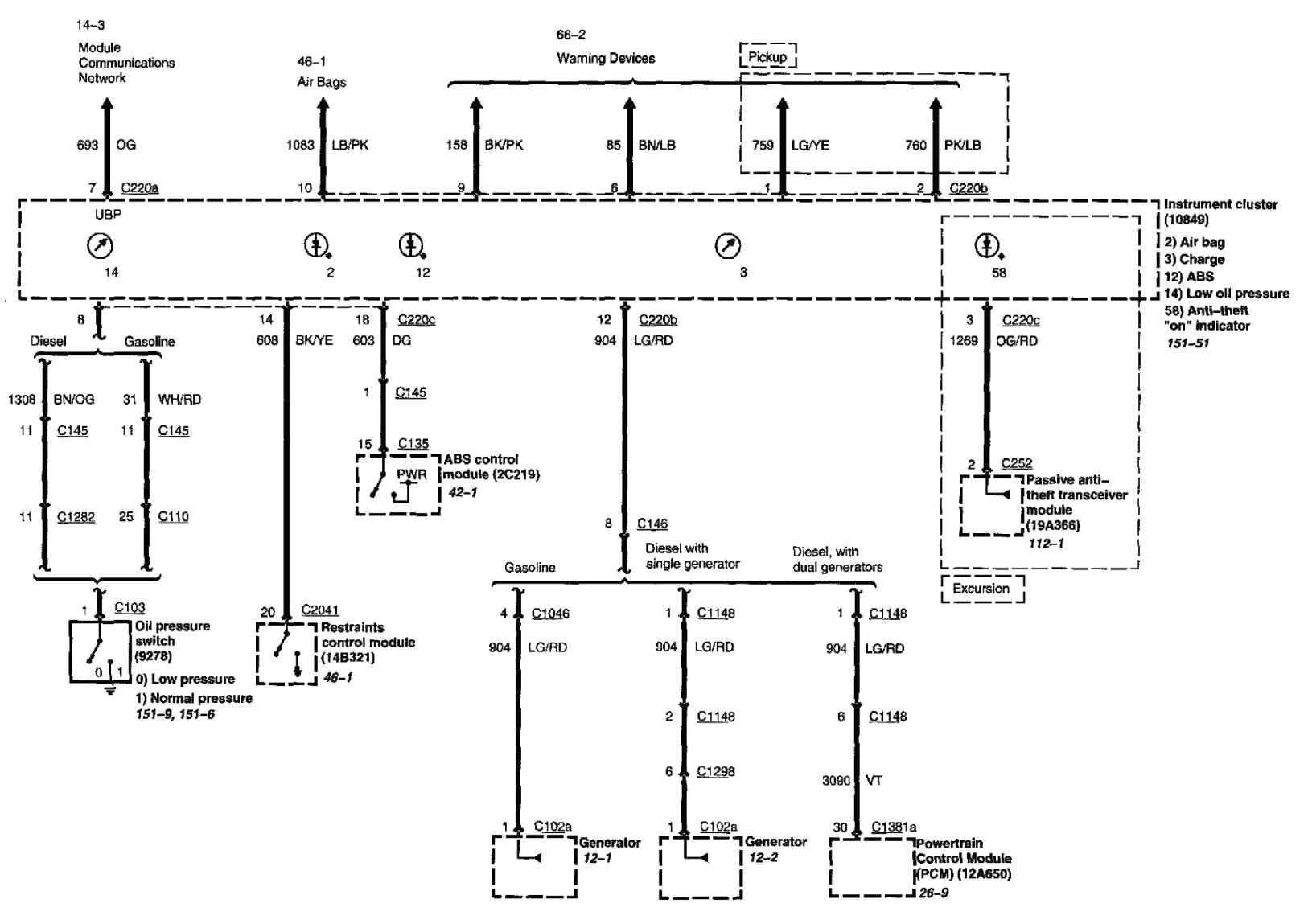 Wiring Diagram  12 Equus Fuel Gauge Wiring Diagram