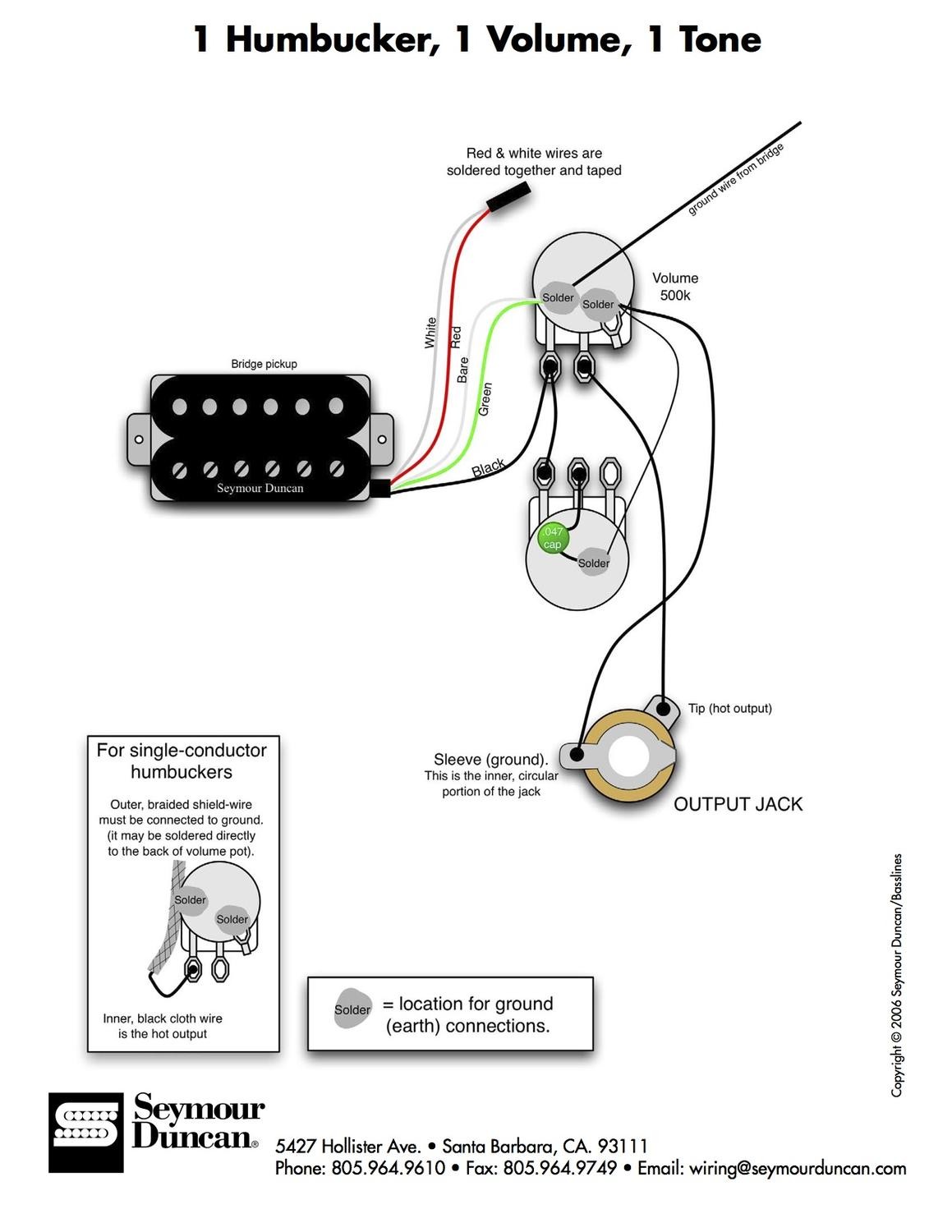 2 Single Coil 1 Humbucker Wiring Diagram