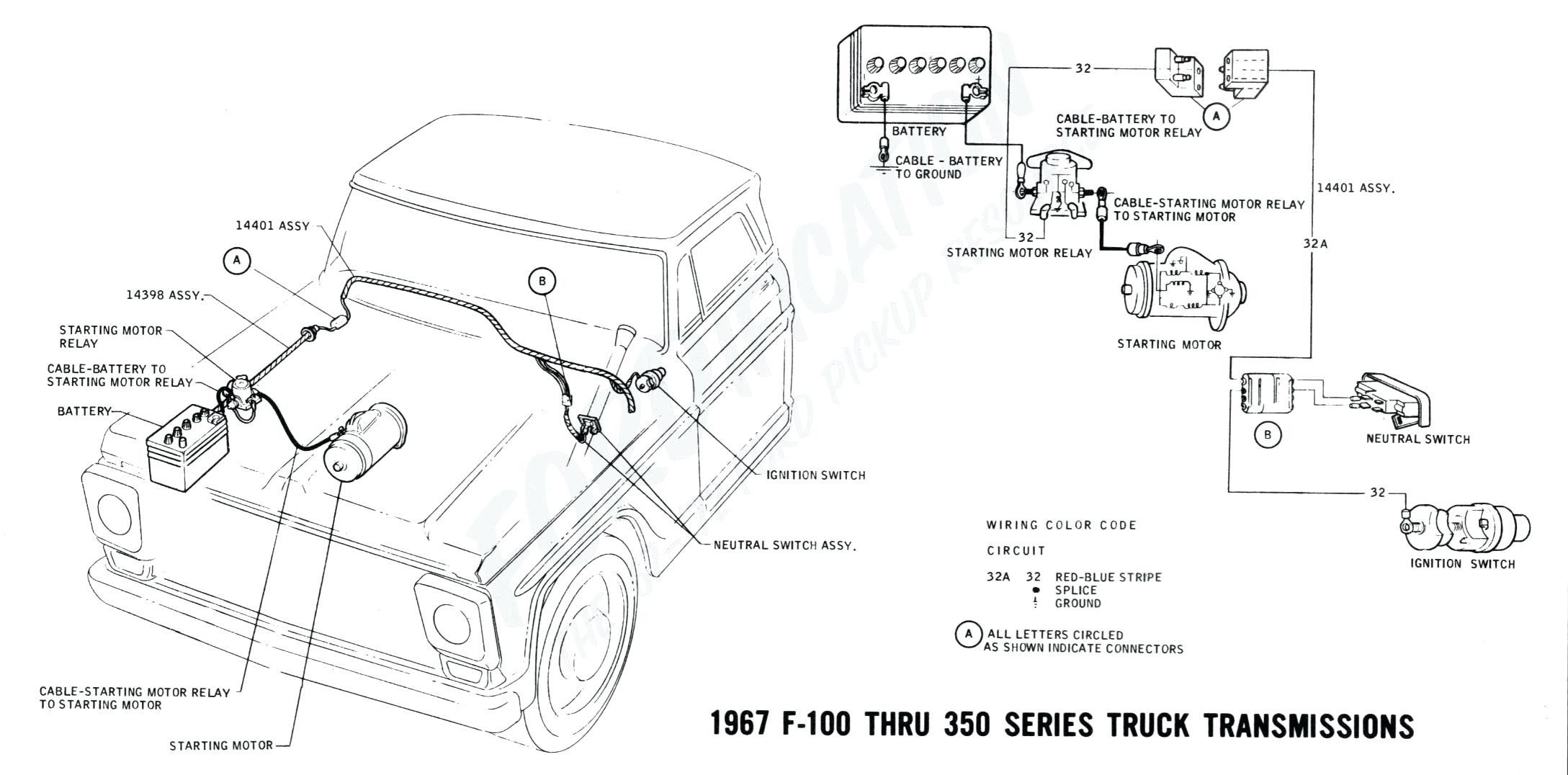 Starter Solenoid Wiring Diagram Ford from mainetreasurechest.com
