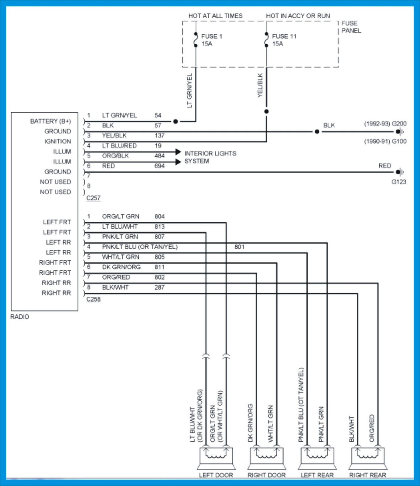 1991 Jaguar Xj6 Fuse Box Wiring Diagram