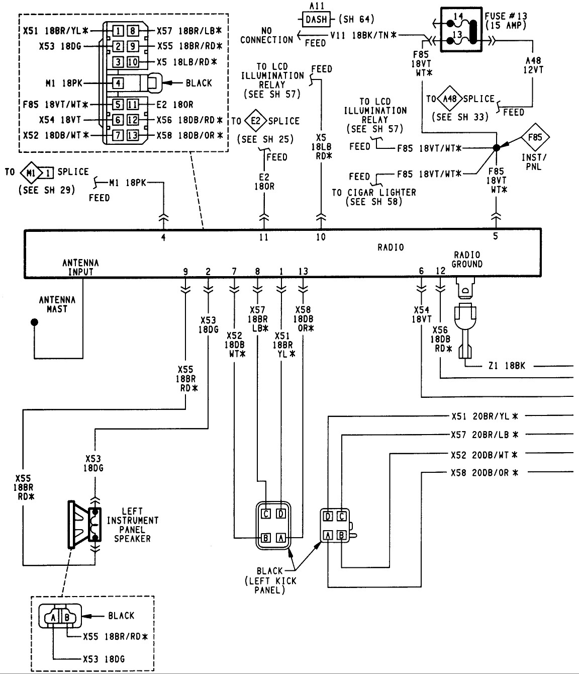 2005 Jeep Liberty Stereo Wiring Diagram from mainetreasurechest.com