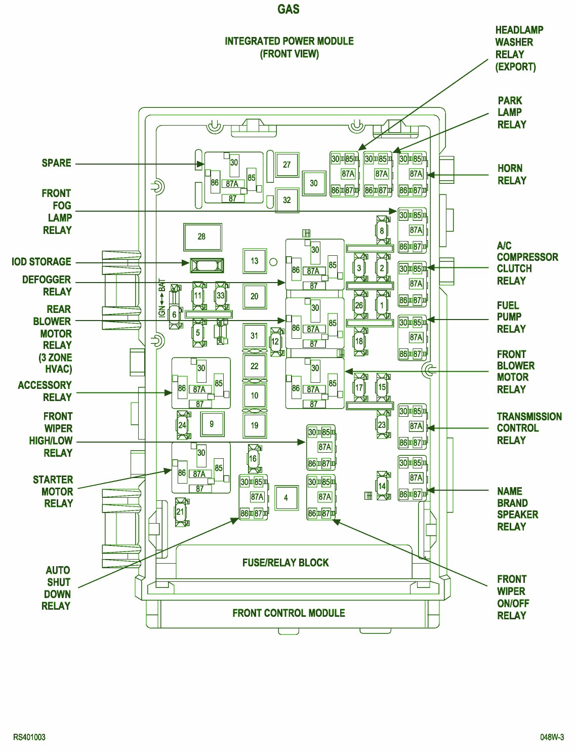 Wiring Diagram Database  2008 Chrysler Town And Country