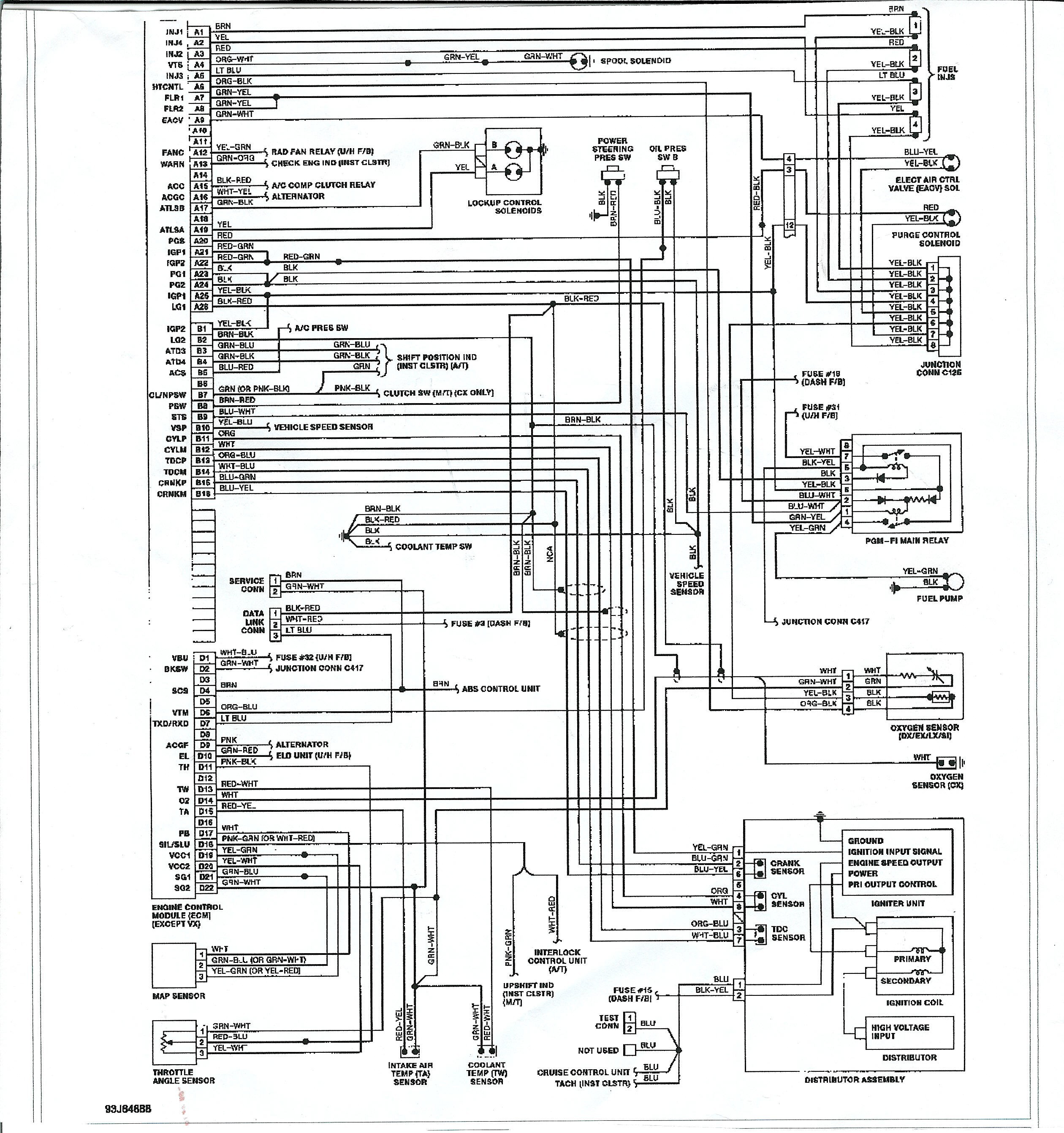 2003 Honda Civic Wiring Diagram from mainetreasurechest.com