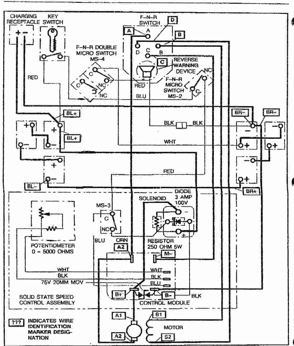 wiring diagram for ezgo golf cart Wiring Diagram