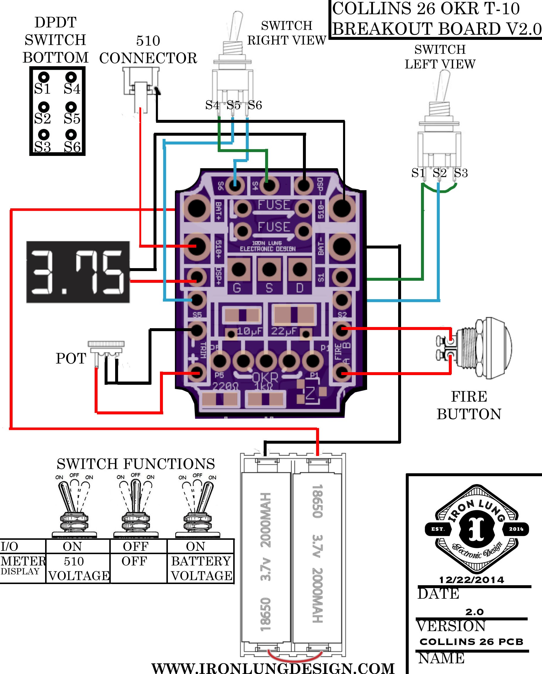 Unregulated Box Mod Wiring Diagram from mainetreasurechest.com