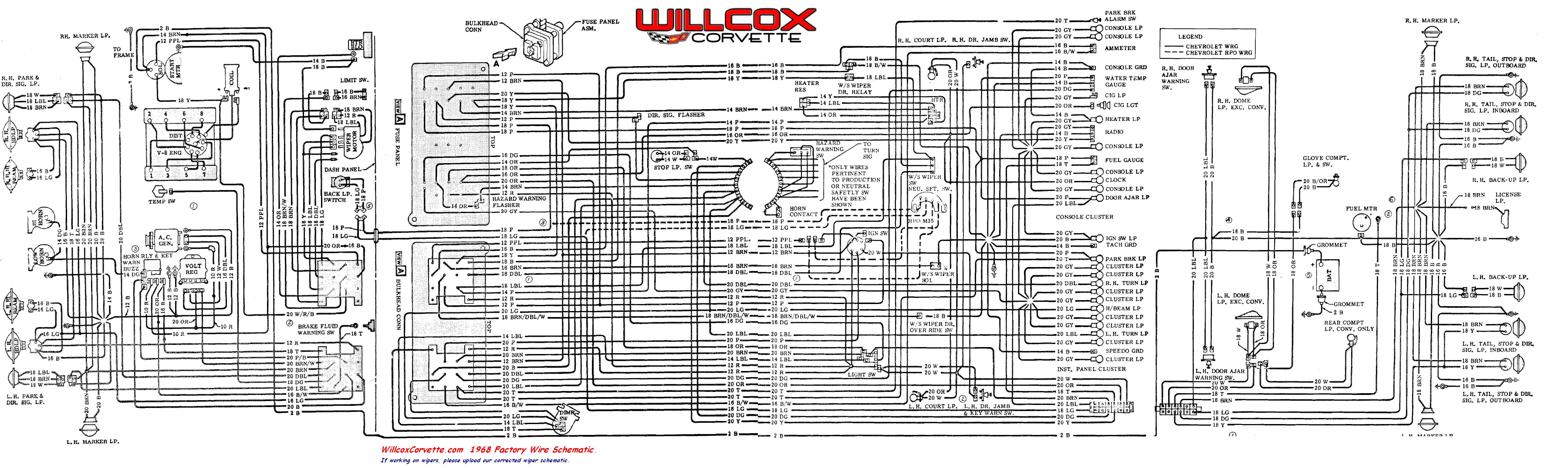 Corvette Schematics Diagrams | Wiring Diagram