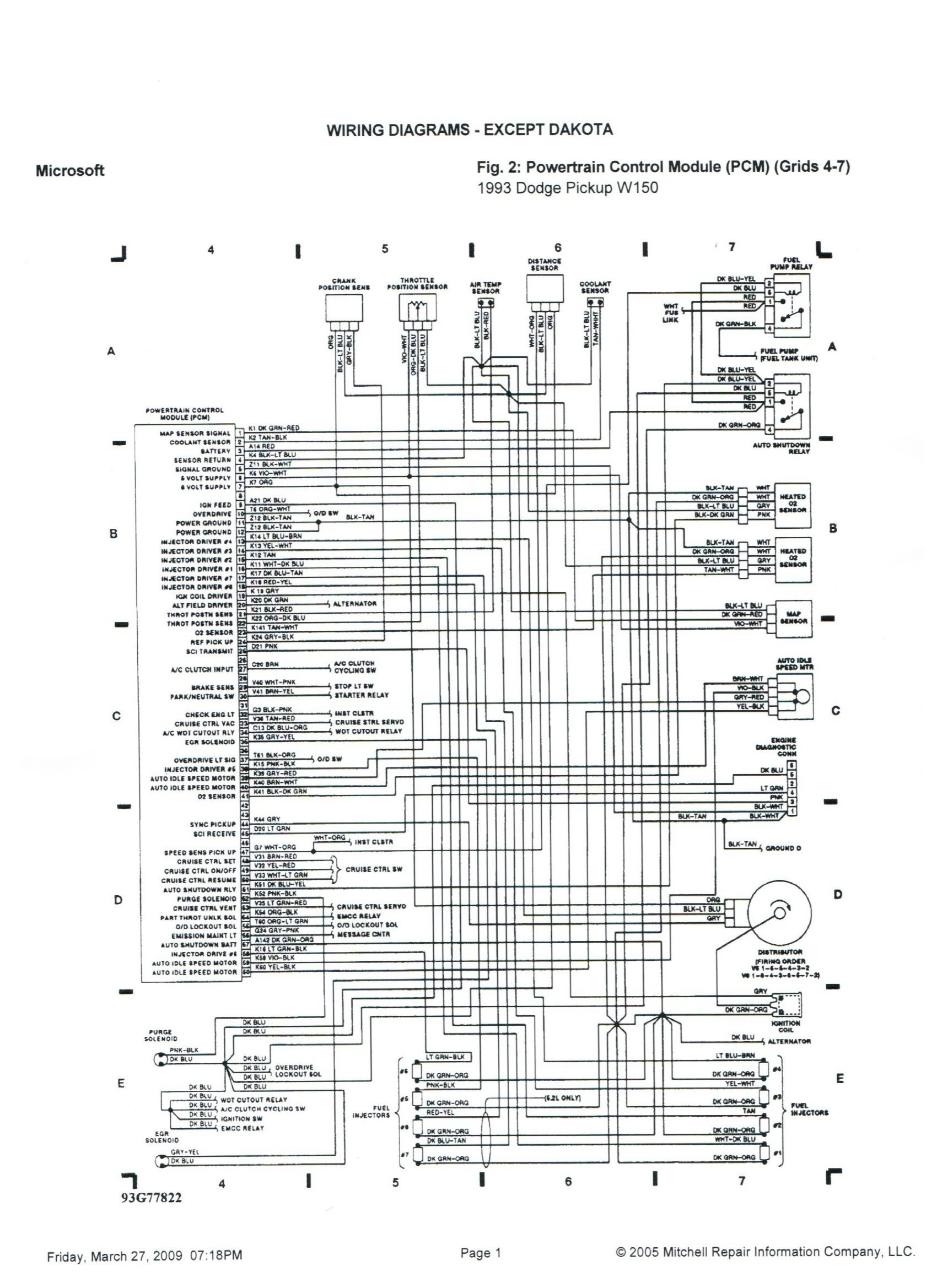 1998 Dodge Durango Radio Wiring Diagram from mainetreasurechest.com