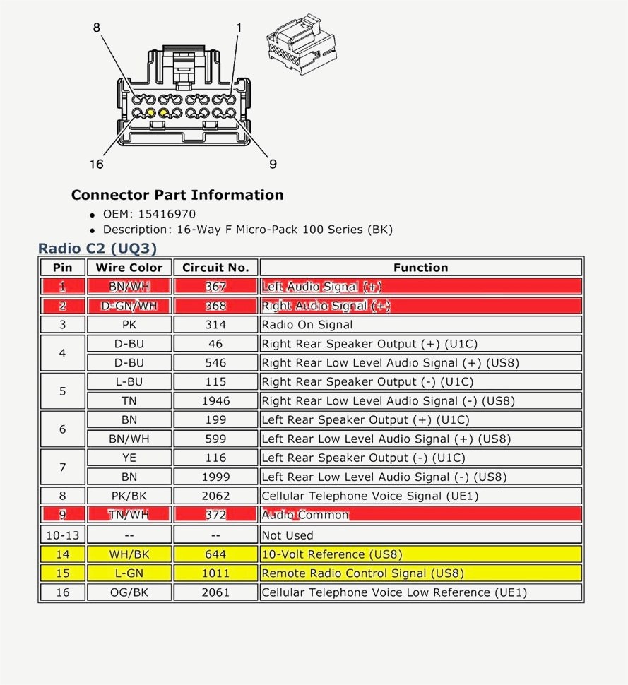 2007 Tahoe Radio Wiring Diagram from mainetreasurechest.com