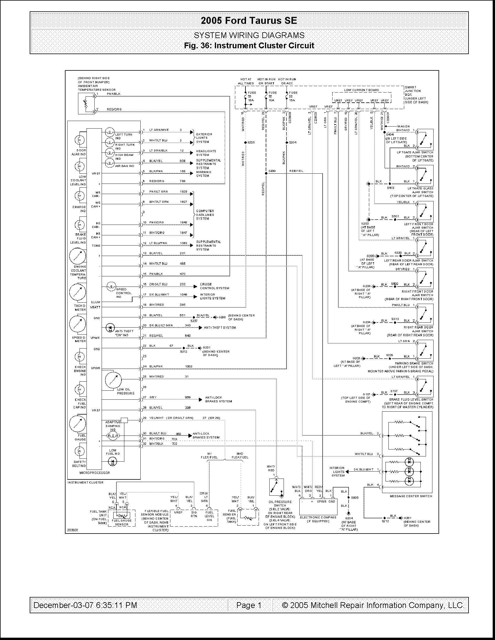 Ford Freestyle Radio Wiring Wiring Diagrams