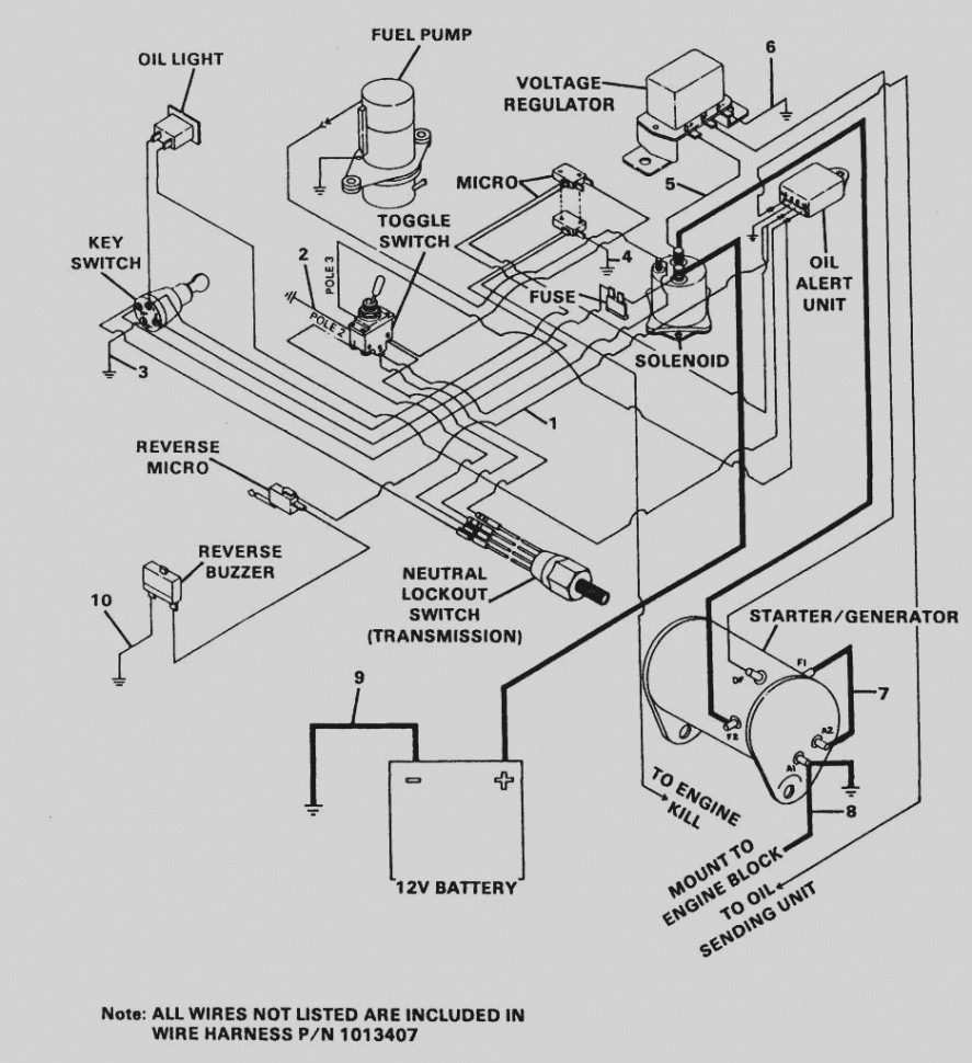 48V Club Car Wiring Diagram 48 Volt from mainetreasurechest.com