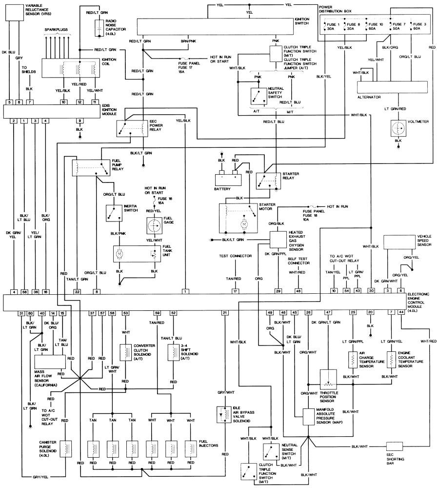 1988 Ford Bronco Ii Wiring Diagram - Wiring Diagram