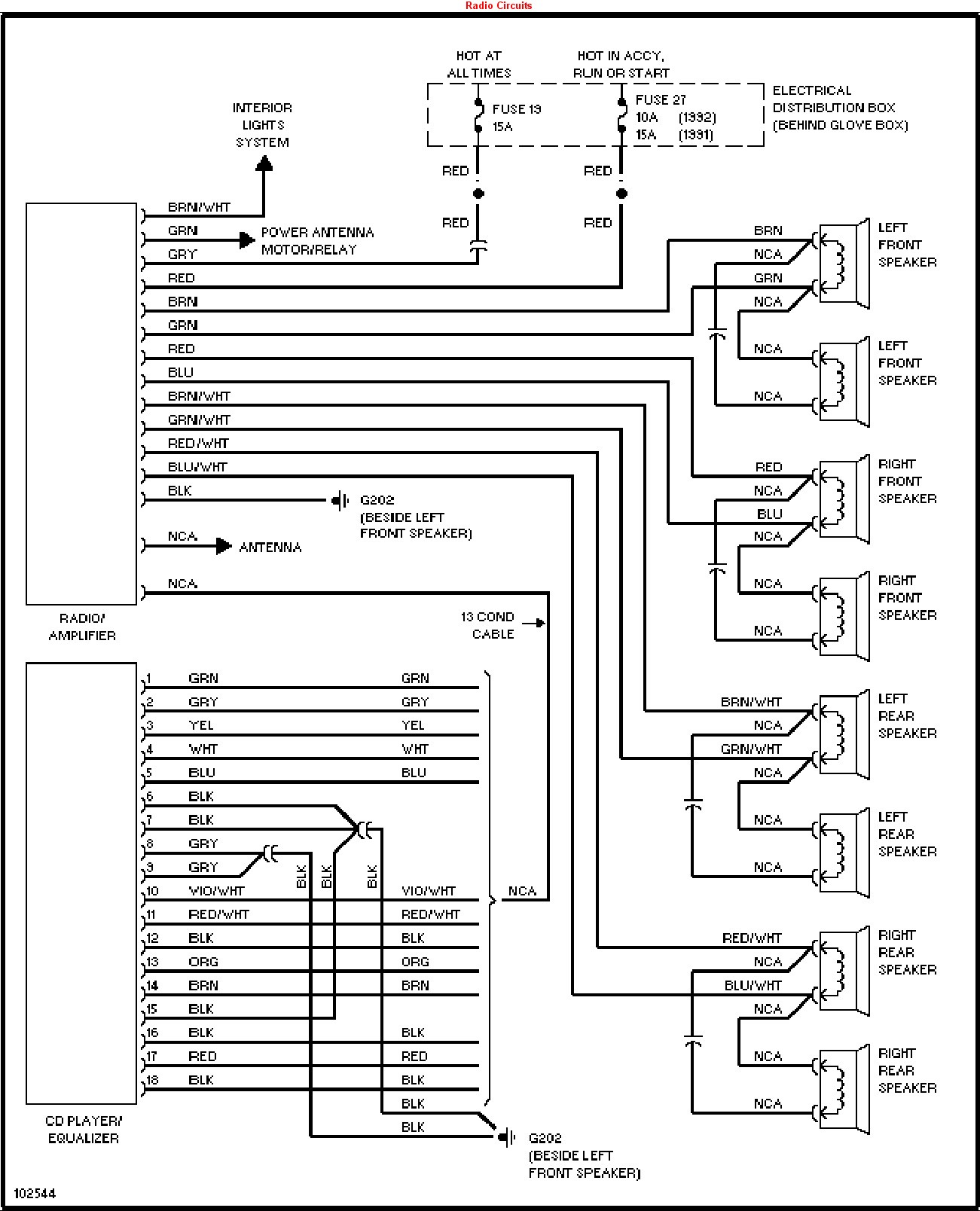 1997 Gmc Jimmy Radio Wiring from mainetreasurechest.com