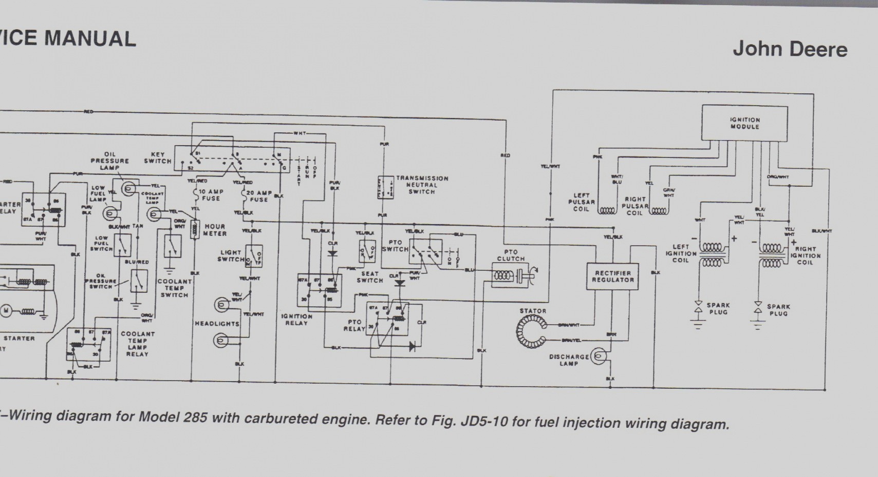 John Deere La115 Carburetor Diagram