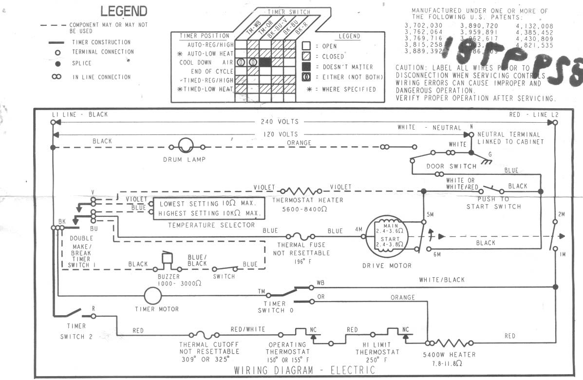 31 Roper Dryer Wiring Diagram - Wiring Diagram Database