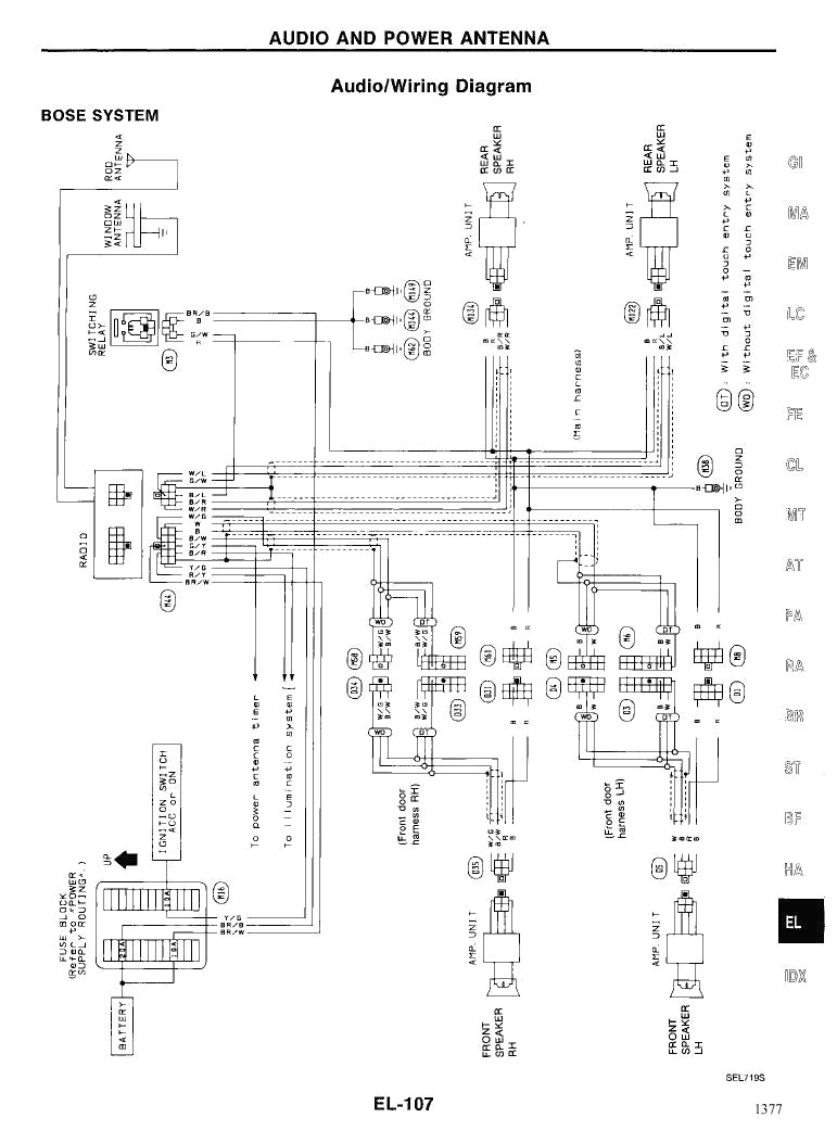 2000 Nissan Sentra Radio Wiring Diagram from mainetreasurechest.com
