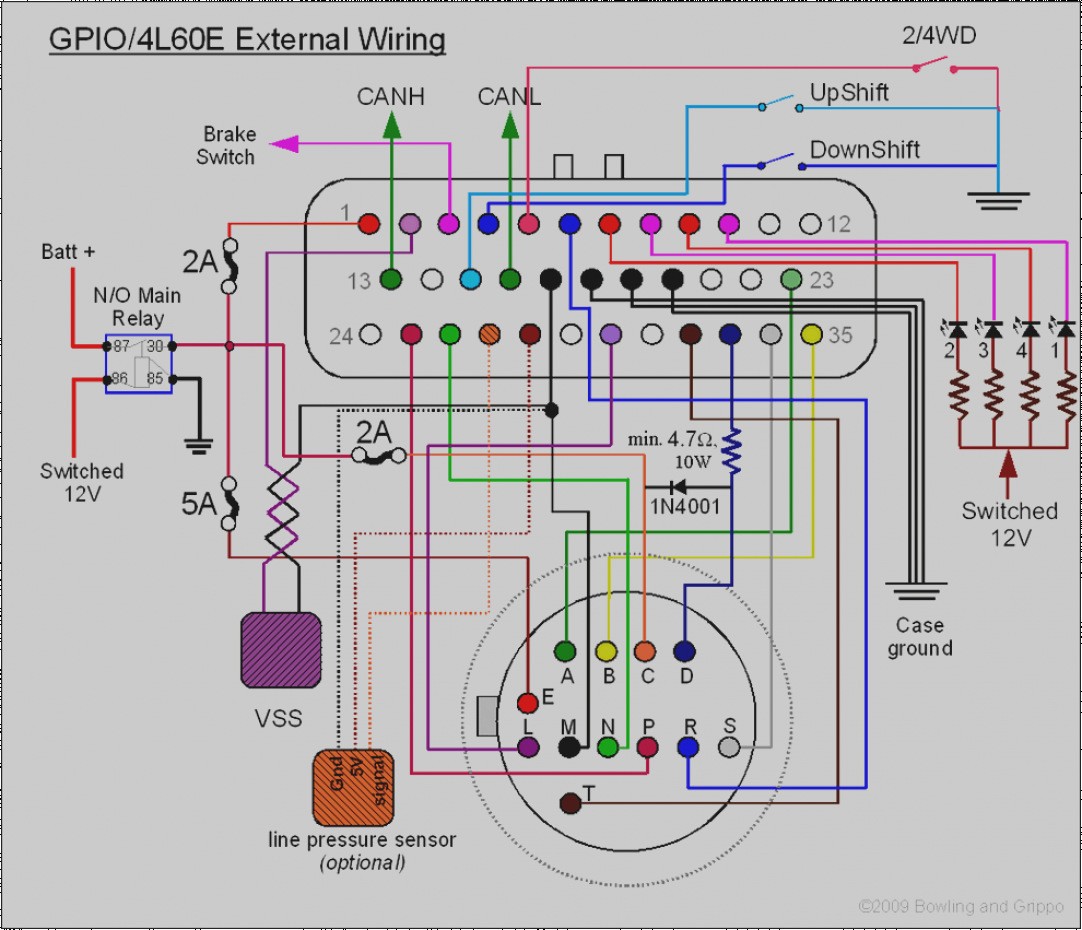 4l80e Interchange Chart