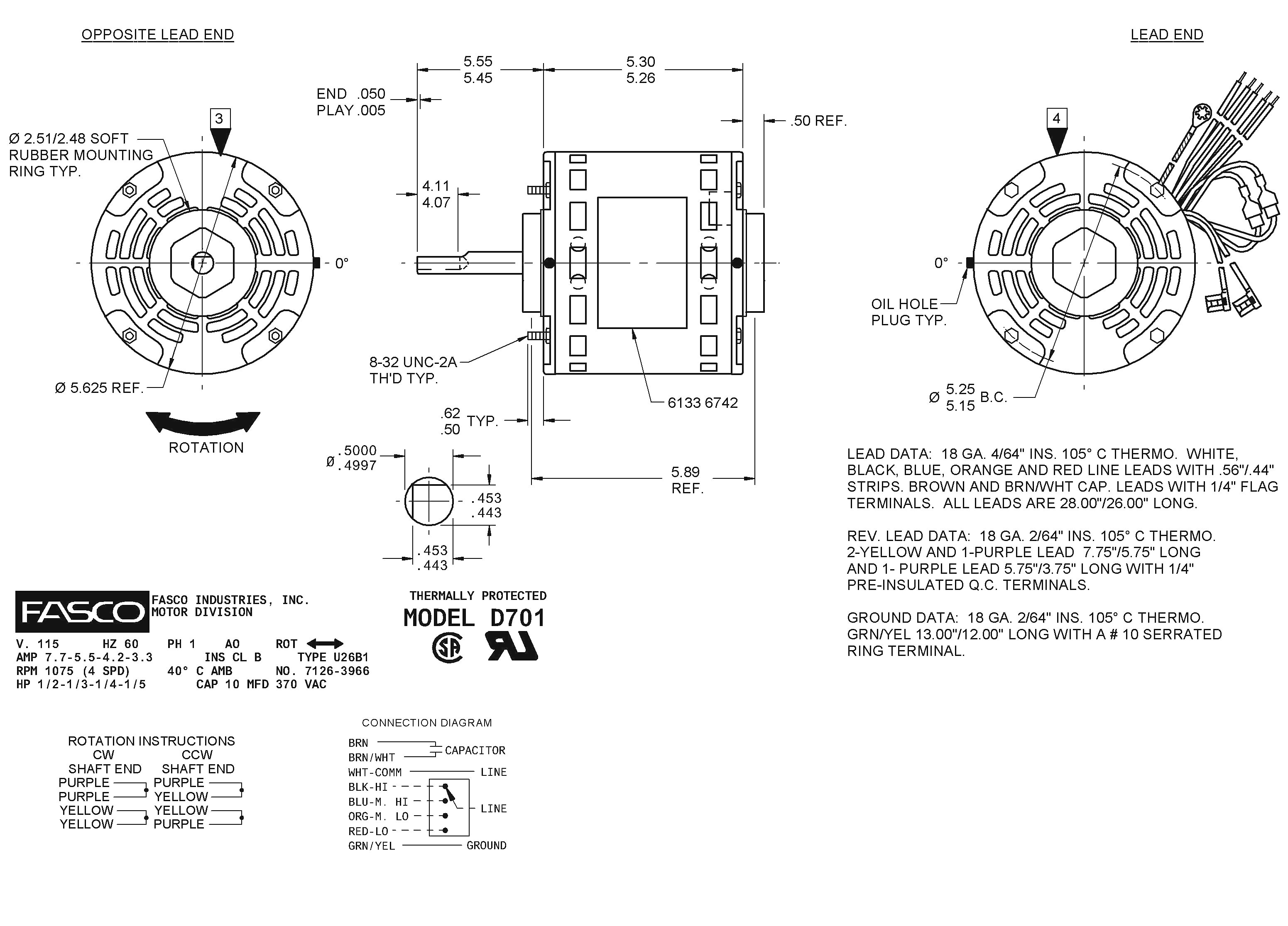 Wiring Diagram For Emerson Electric Motor from mainetreasurechest.com