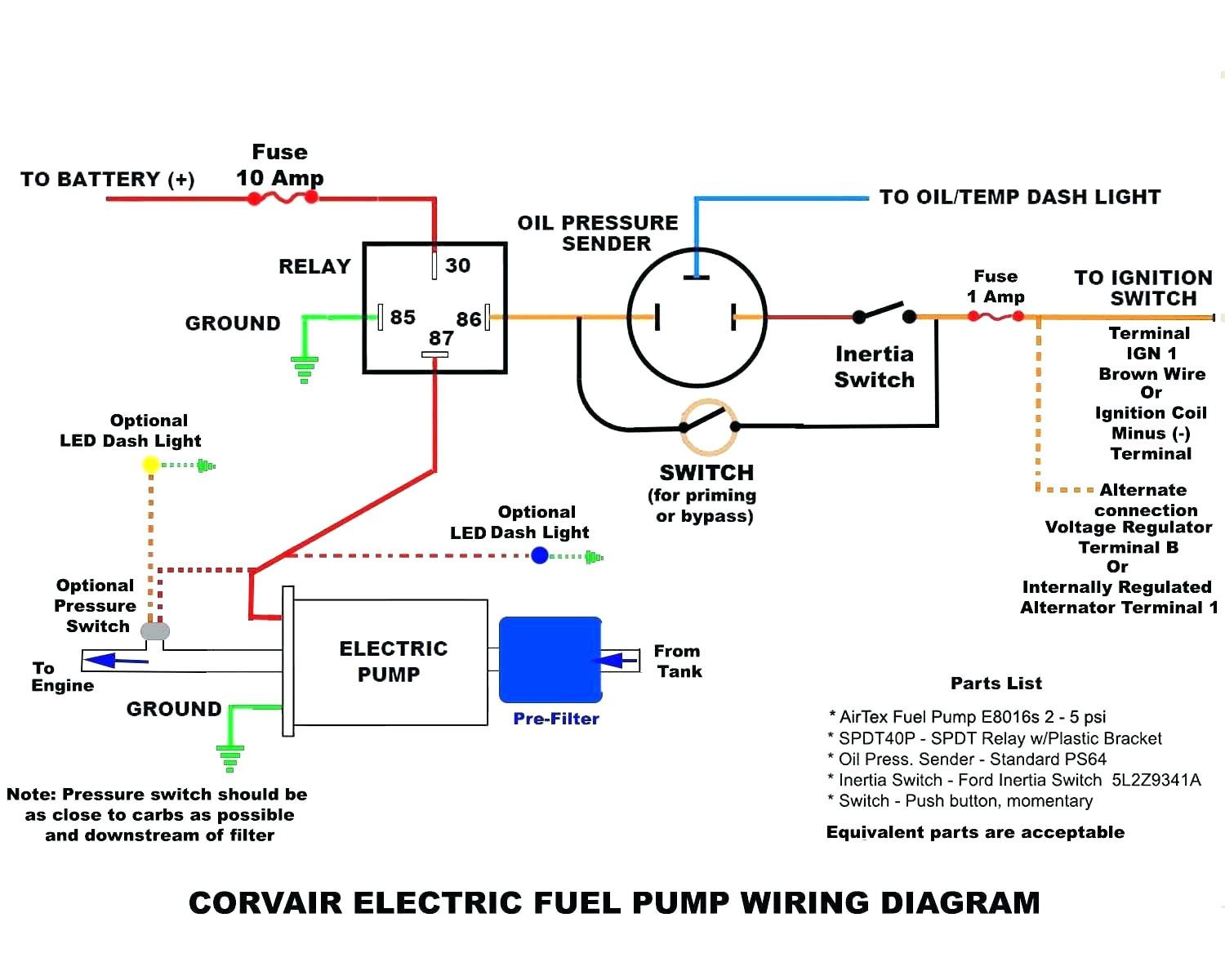 Miata Fuel Pump Wiring Diagram