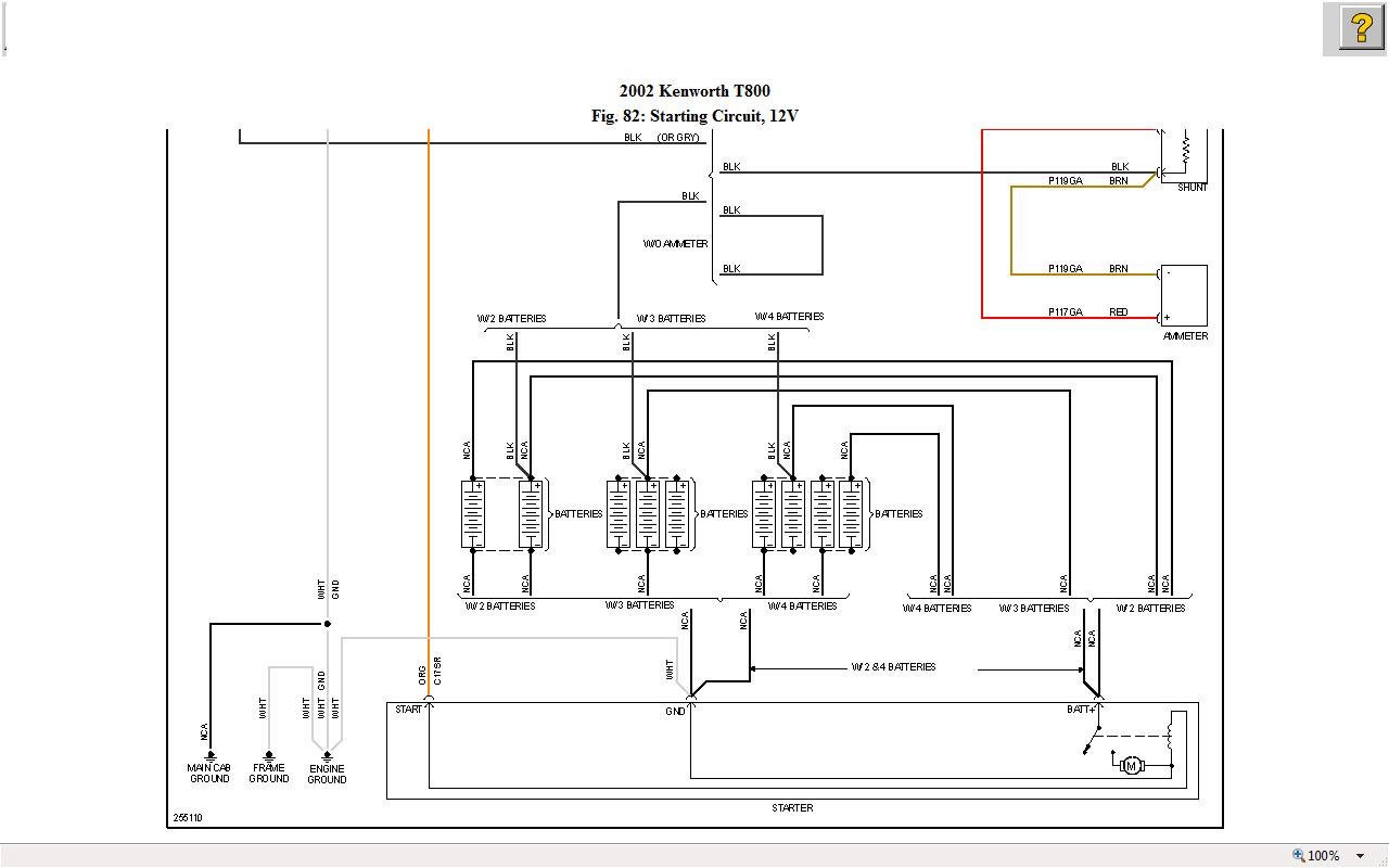 Kenworth T800 Wiring Schematic Wiring Diagram