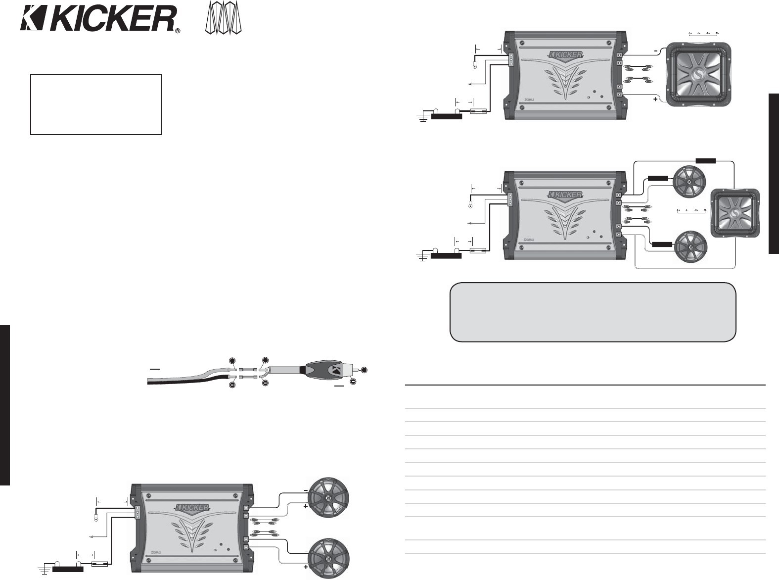 Kicker Solo Baric L5 Wiring Diagram from mainetreasurechest.com