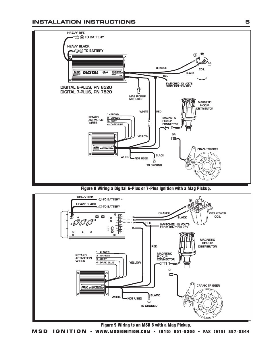 Msd 6520 Wiring Diagram from mainetreasurechest.com