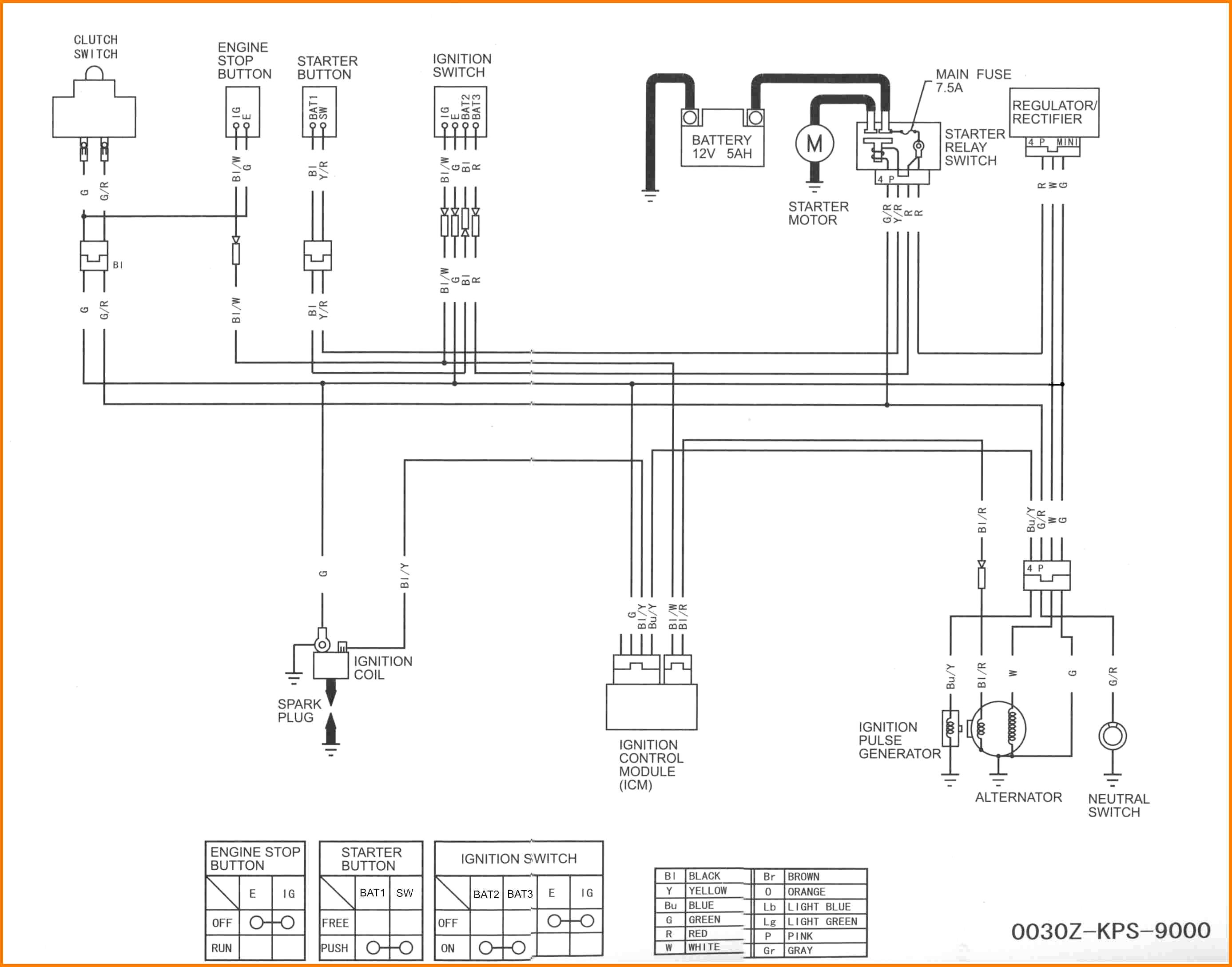 Ssr 125 Pit Bike Wiring Diagram