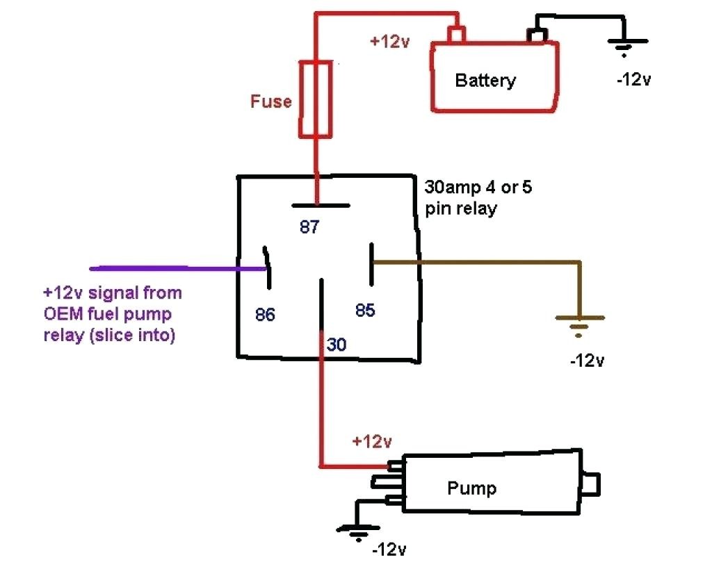 Relay Pin Wiring Diagram Wiring Diagram