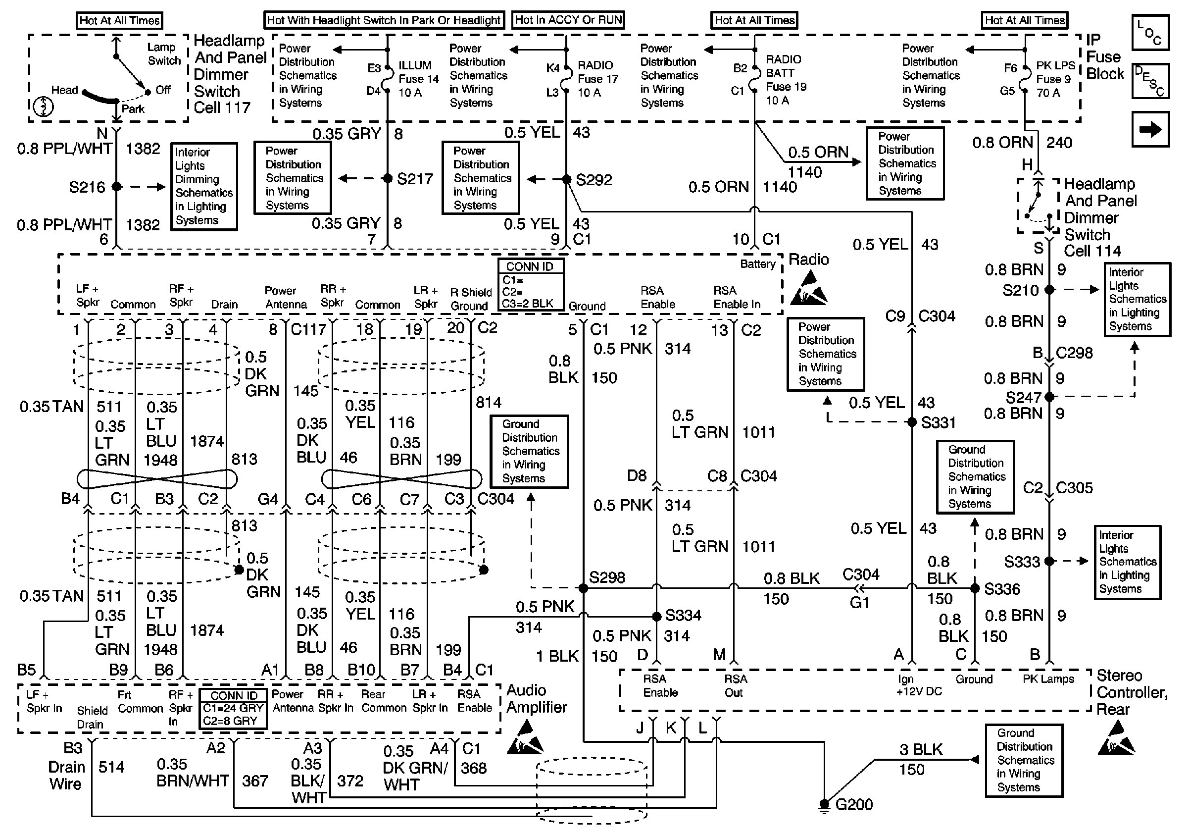 2003 Cadillac Engine Diagram