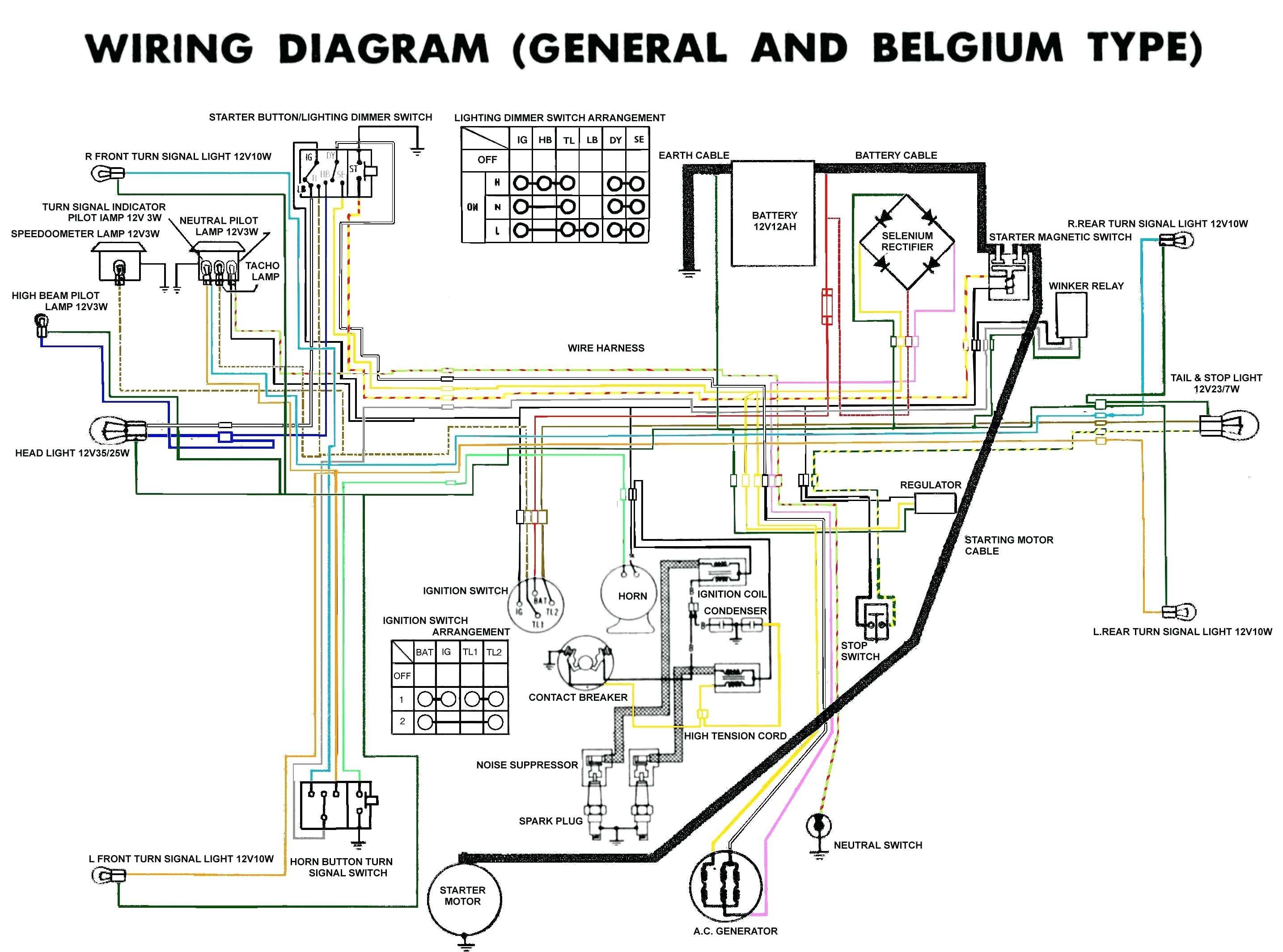 Boreem Scooter Wiring Diagram