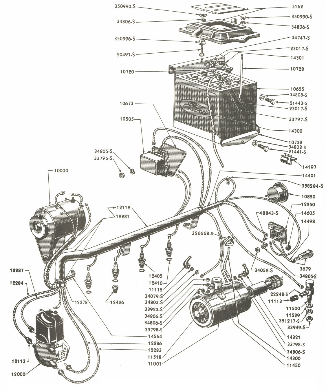 9N Ford Tractor Wiring Diagram from mainetreasurechest.com