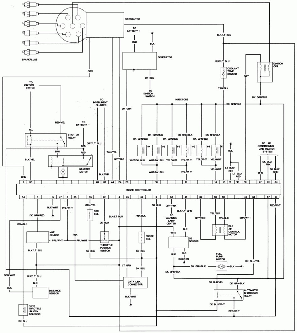 2002 Chrysler Town Country Fuse Box Wiring Schematic