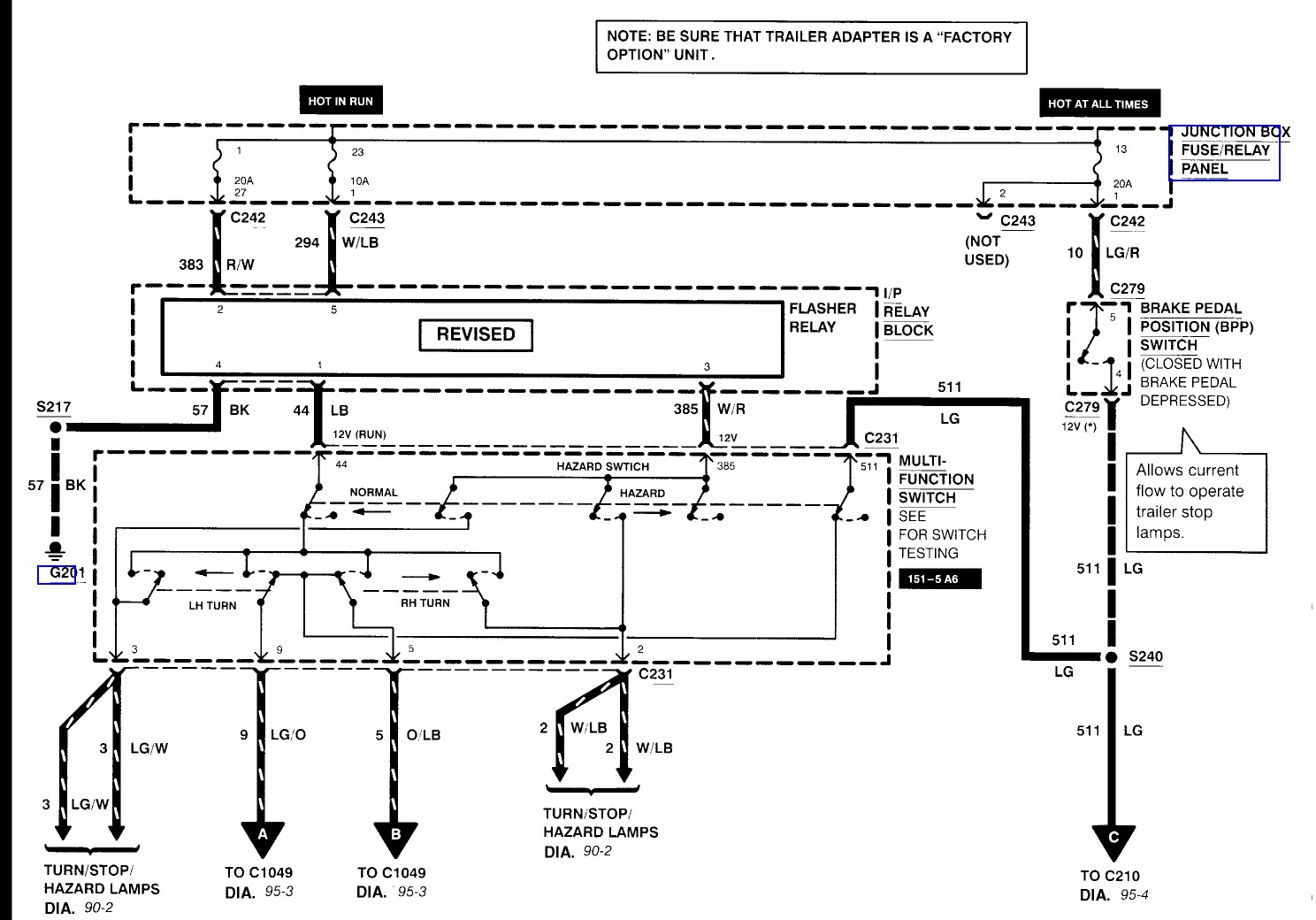 2000 Ford F 250 Tail Light Wiring Diagram Complete Wiring Diagram