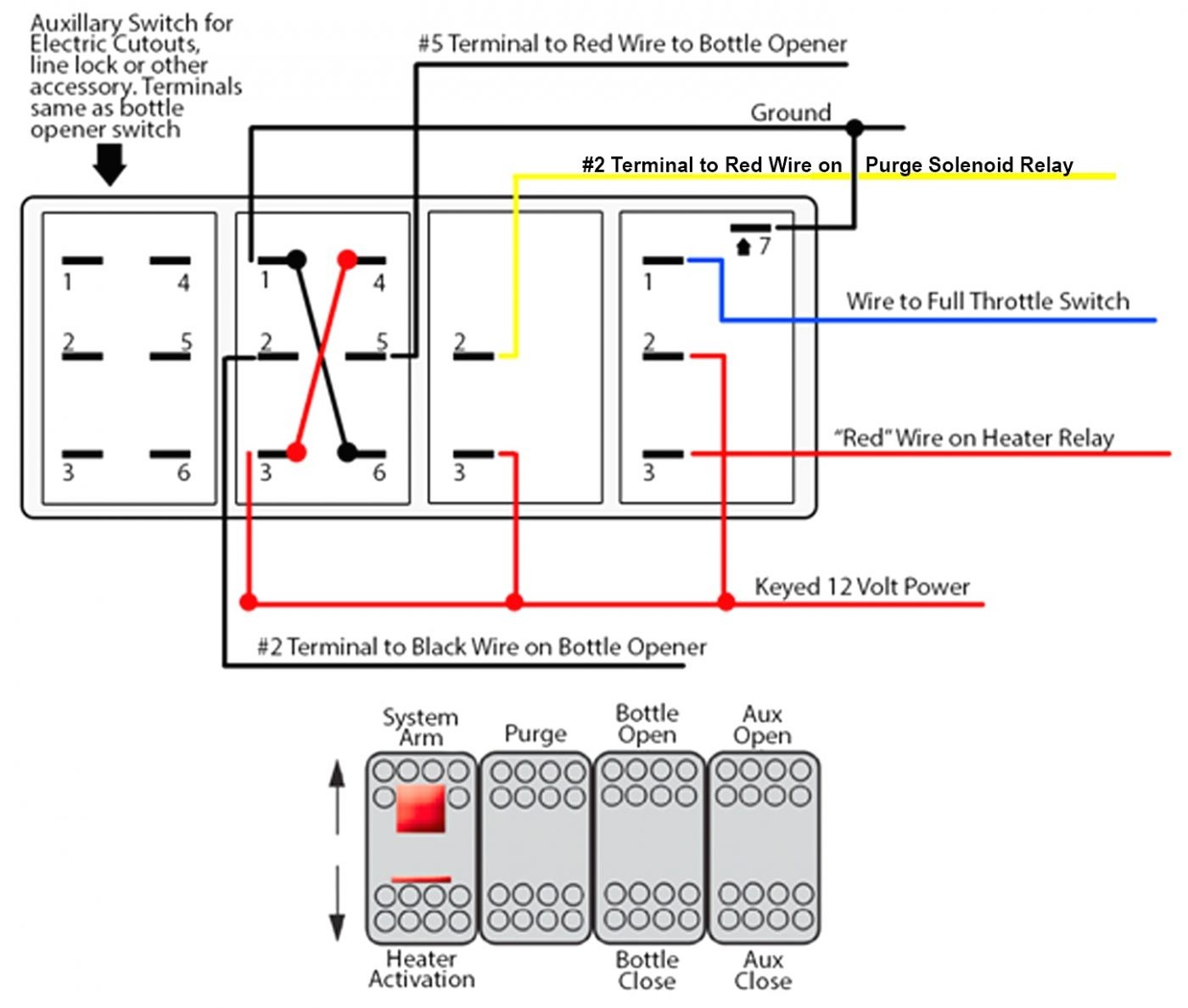 5 Pin Rocker Switch Wiring Diagram from mainetreasurechest.com