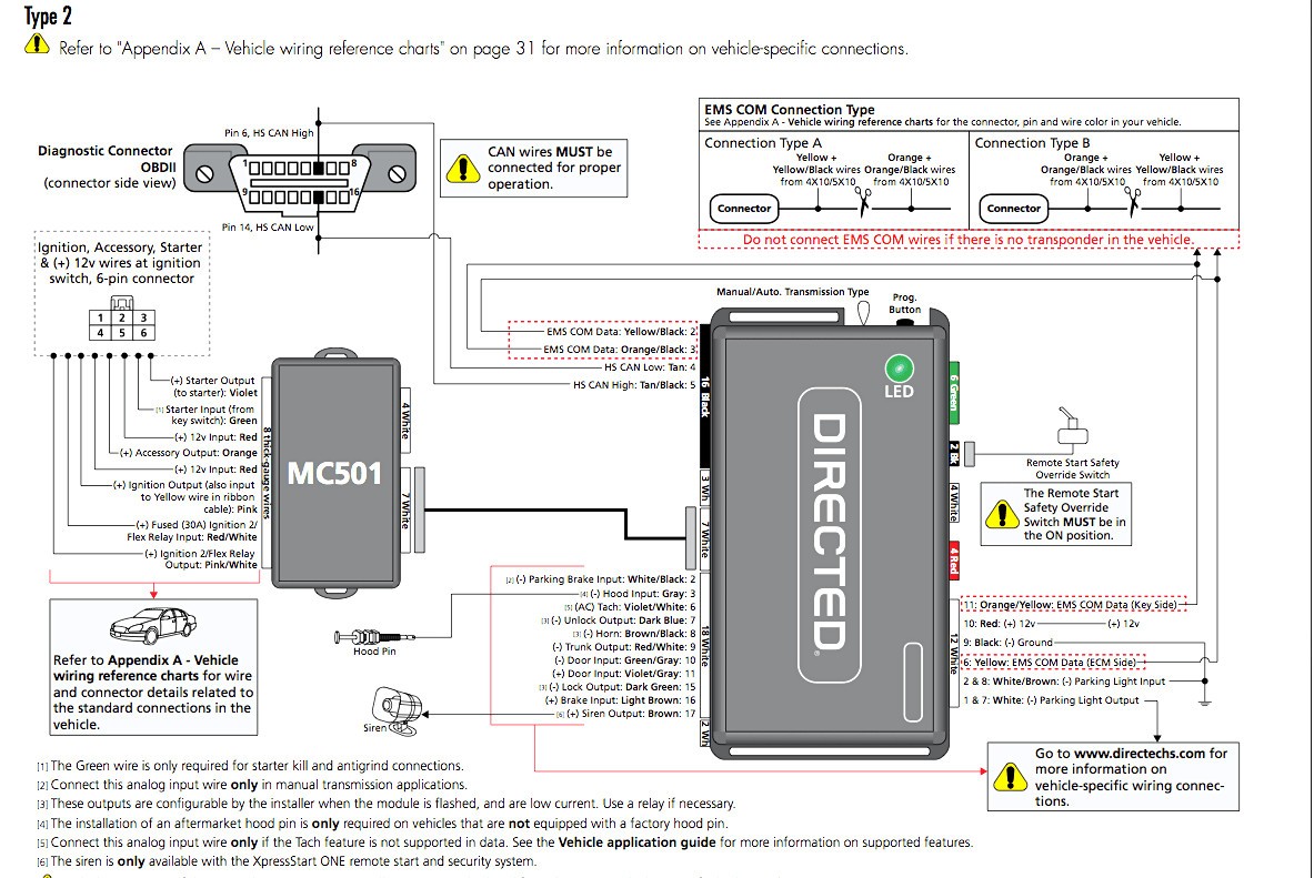 607 Directed Electronics Remote Start Wiring Diagram Wiring