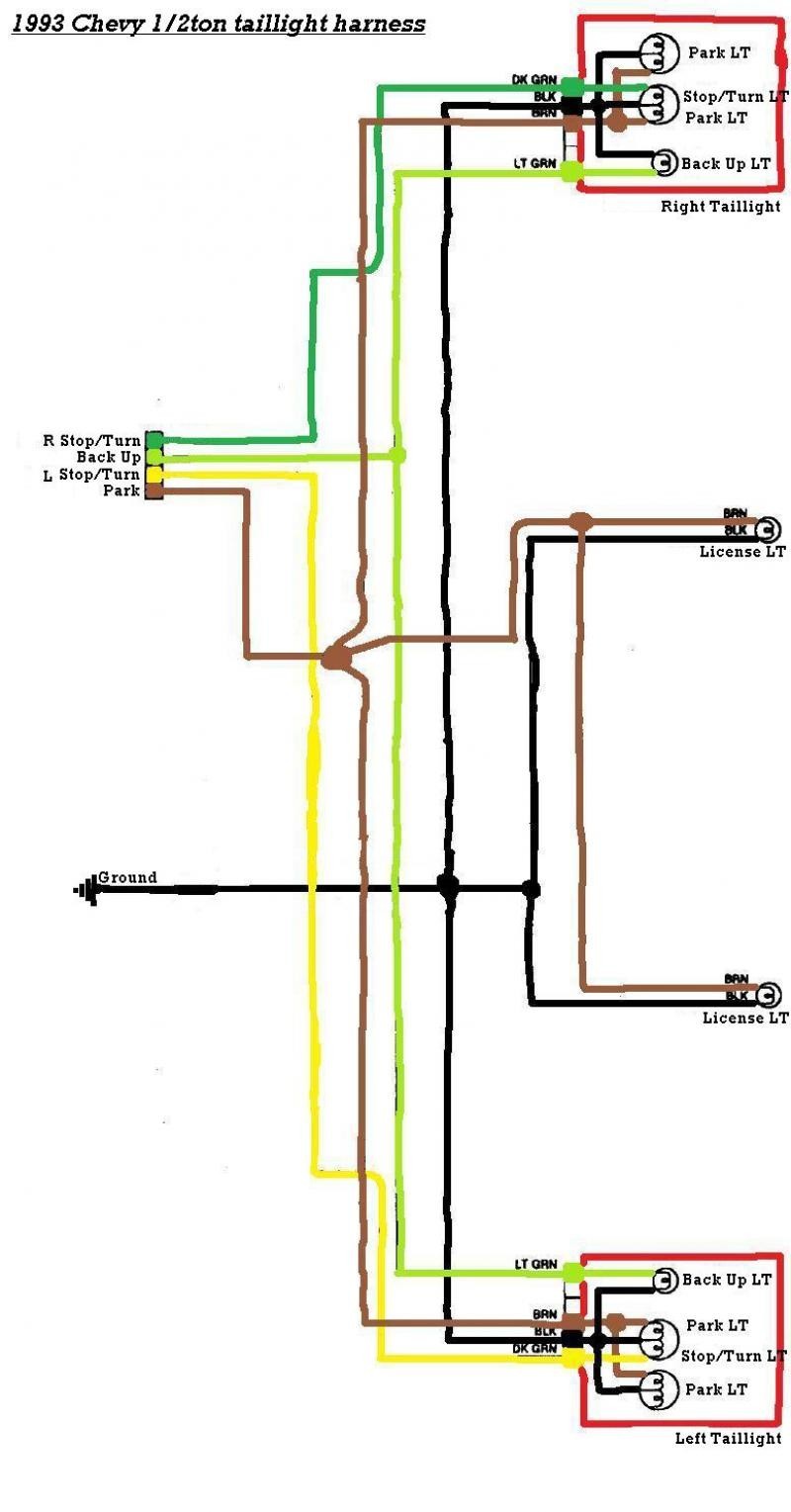2003 Trailblazer Tail Light Circuit Diagram Awesome