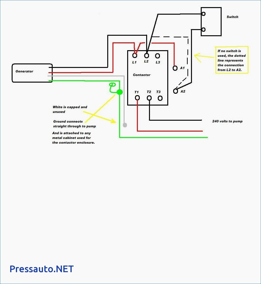 Tork Wiring Schematic for Lighting Contactor and Photocell | Wiring