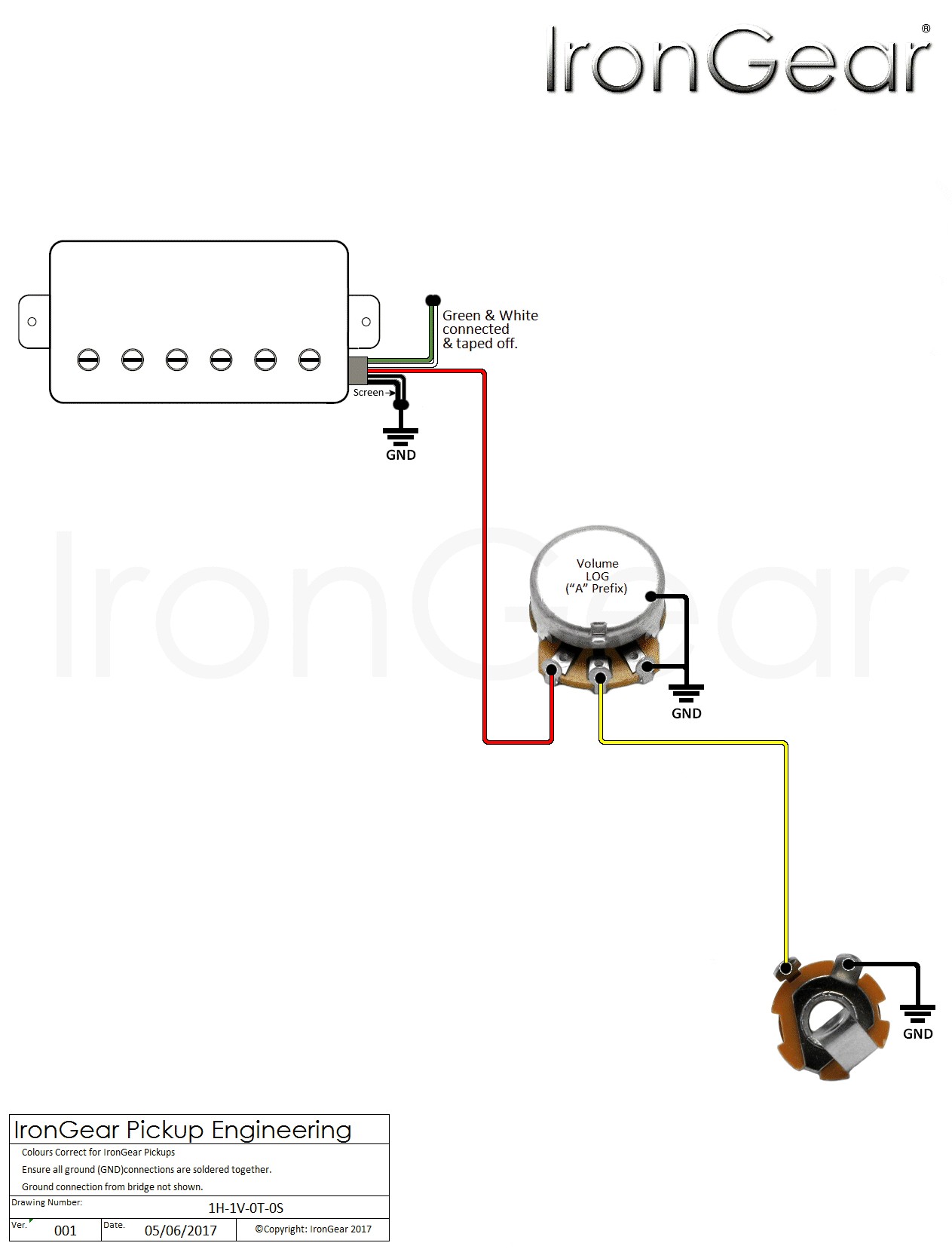 IronGear Pickups Wiring Inside Humbucker Diagrams Humbucker