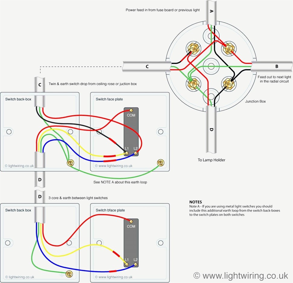 Best Light Switch Wiring Diagram Loop 2 Way Lively