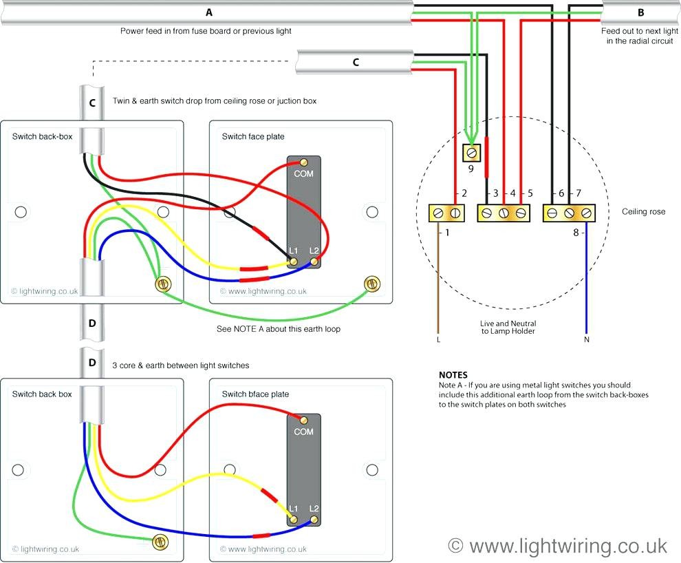 Full Size of Ceiling Light Wiring Diagram Uk Unique 2 Way Switch 3 Wire Three