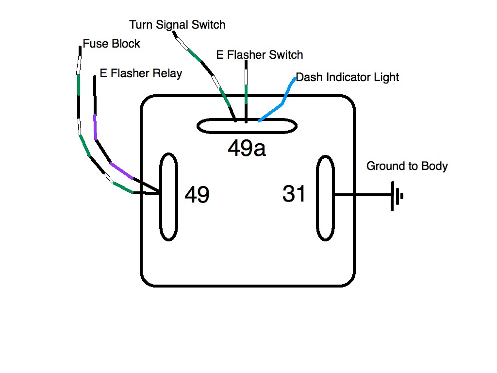 Indicator Relay Wiring Diagram Free Download At 2 Pin Flasher To