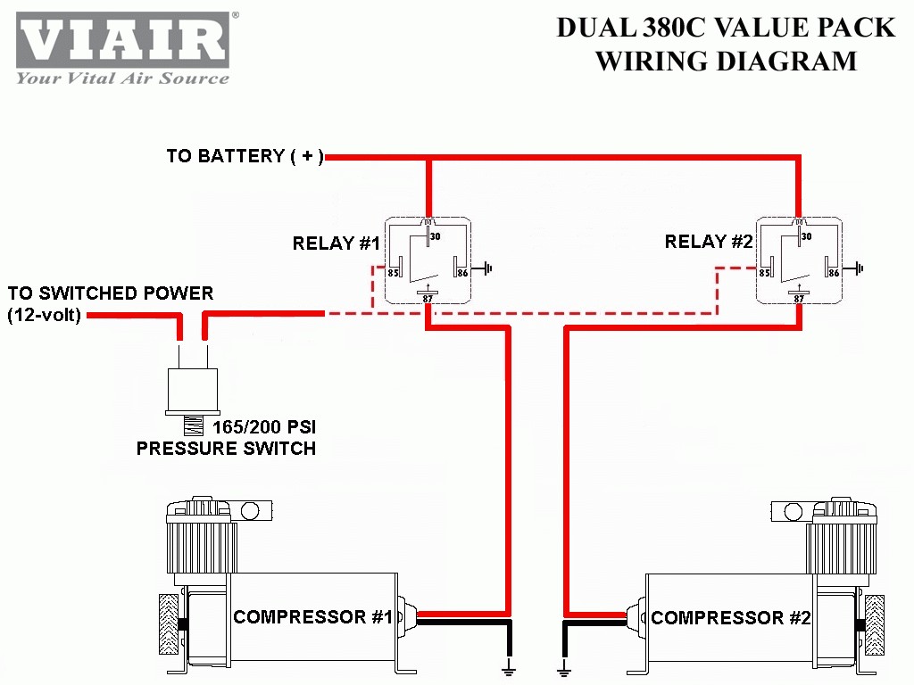 Diagram Car Air Horn Wiring Dual Schematic Manuals Schematics