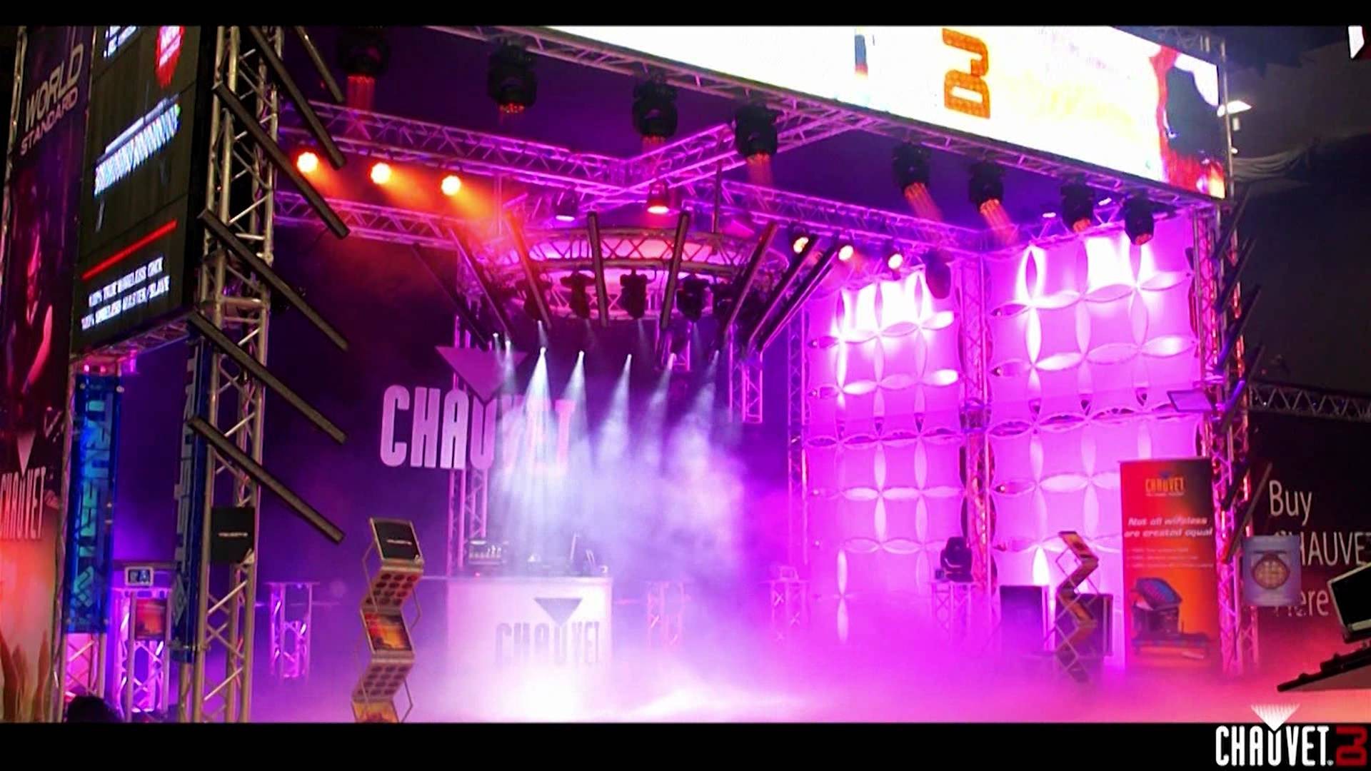 CHAUVET DJ Programmed Light Show at the 2012 DJ Expo