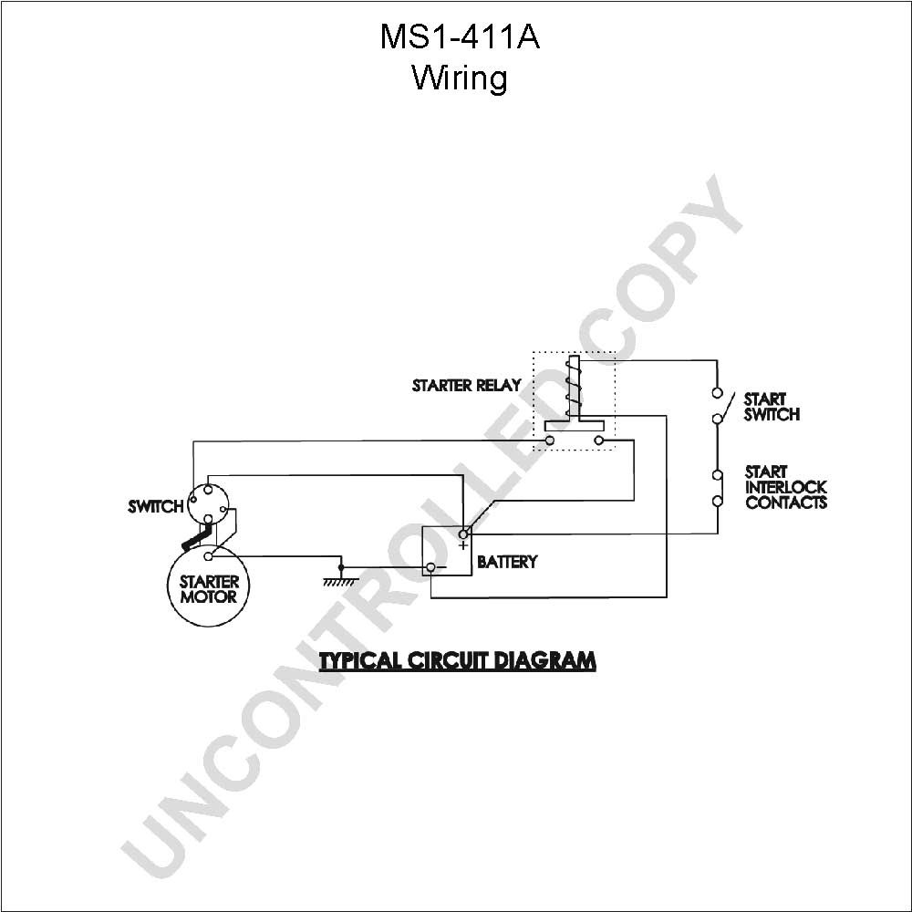 MS1 411A Wiring Diagram