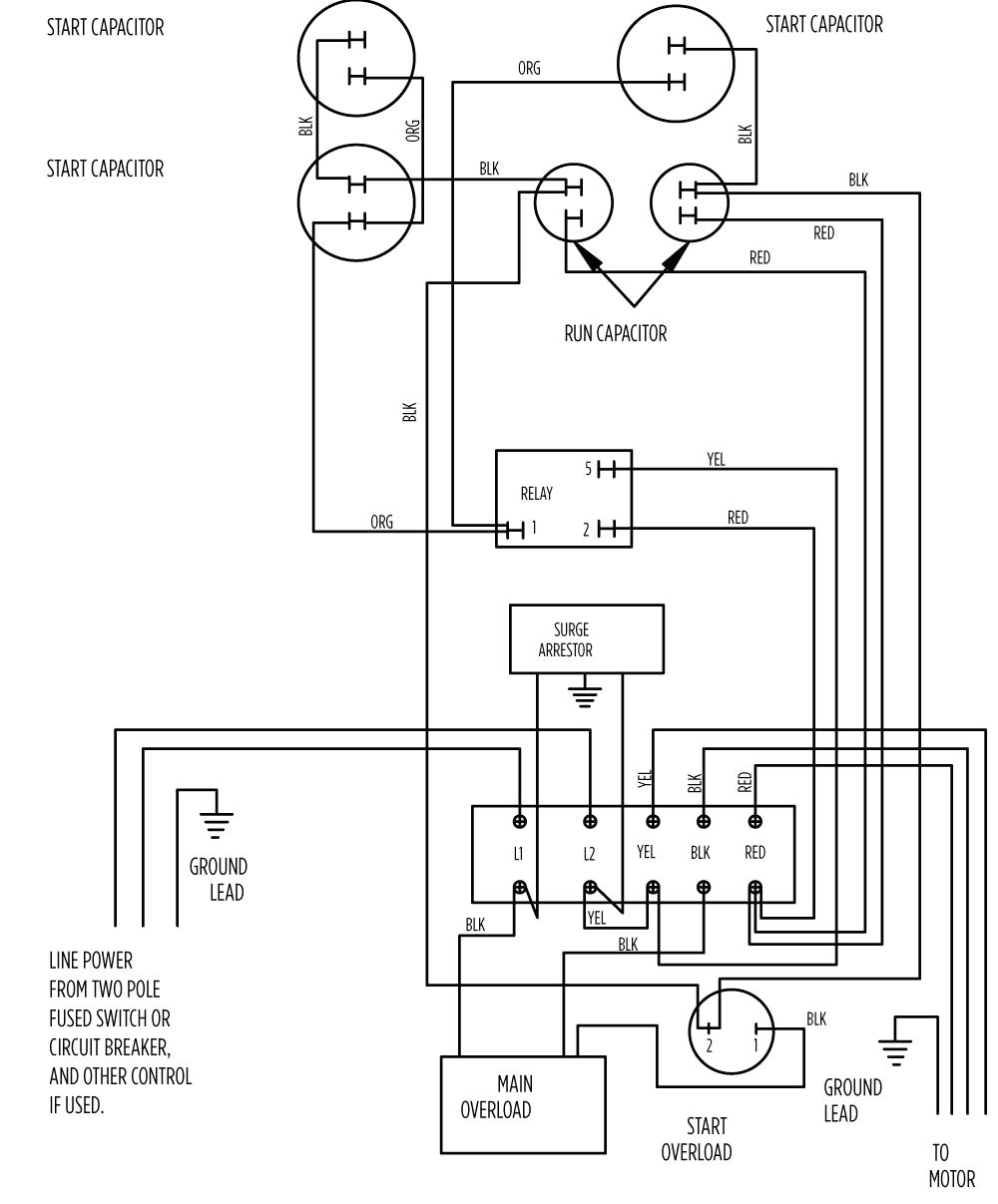 Weg Motor Capacitor Wiring Diagrams Schematics And Baldor Diagram
