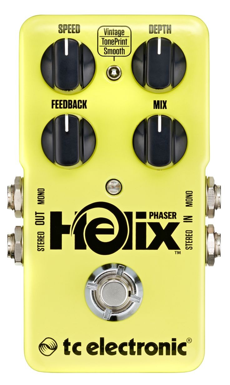 TC Electronic Helix Phaser True Bypass Guitar Effects Pedal