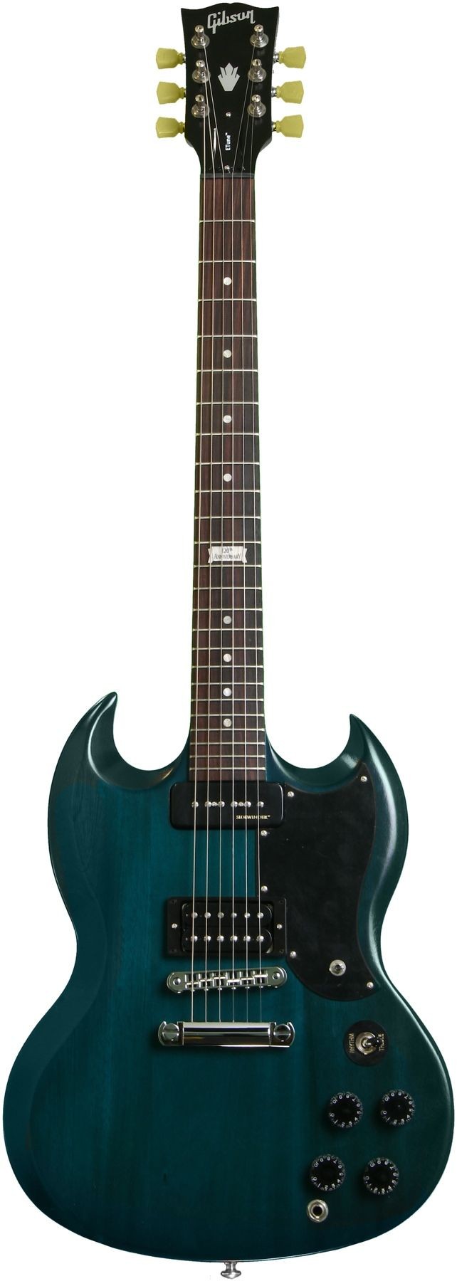 Gibson SG Futura in Pacific Blue Fade Vintage 2014