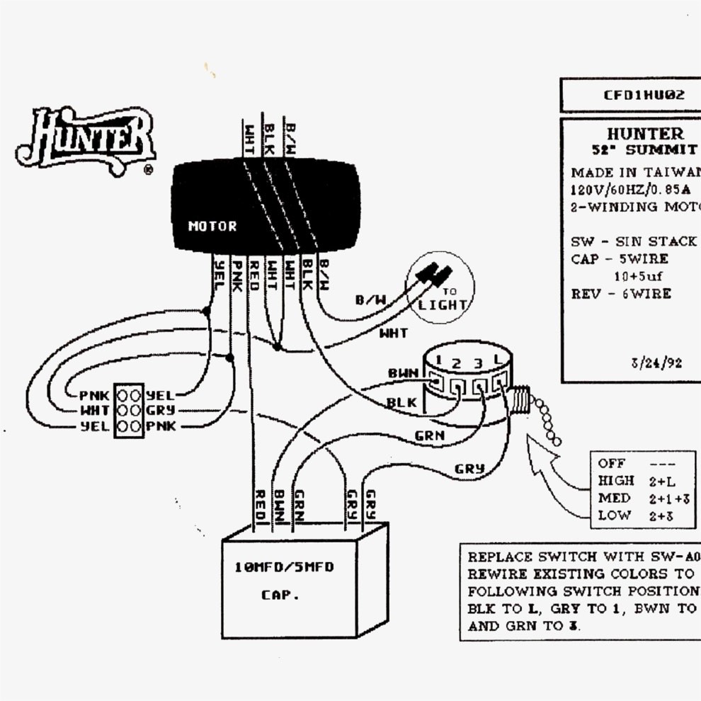 Wiring Diagram For Ceiling Fan With Light Kit Hunter Ceiling Fan Motor Wiring Diagram Http