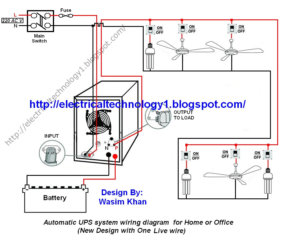 Automatic Ups System Wiring Circuit Diagram For Home fice new Diagram · Automatic Ups System Wiring Ups Wiring Diagrams
